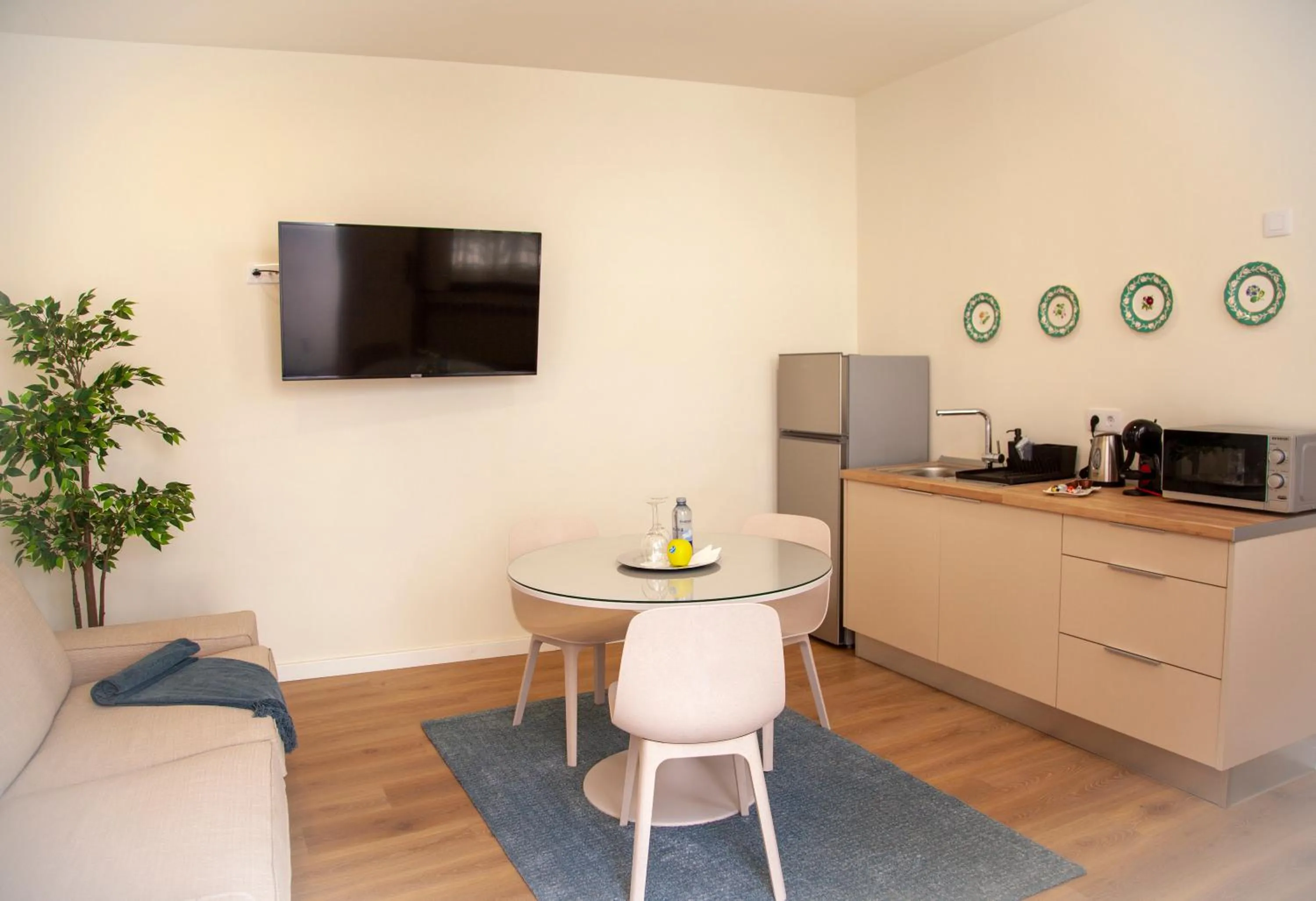 Living room in Nava Suites