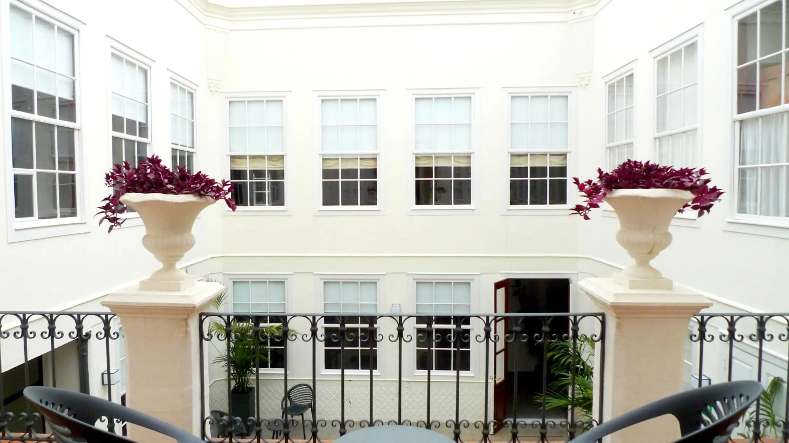 Patio in Nava Suites