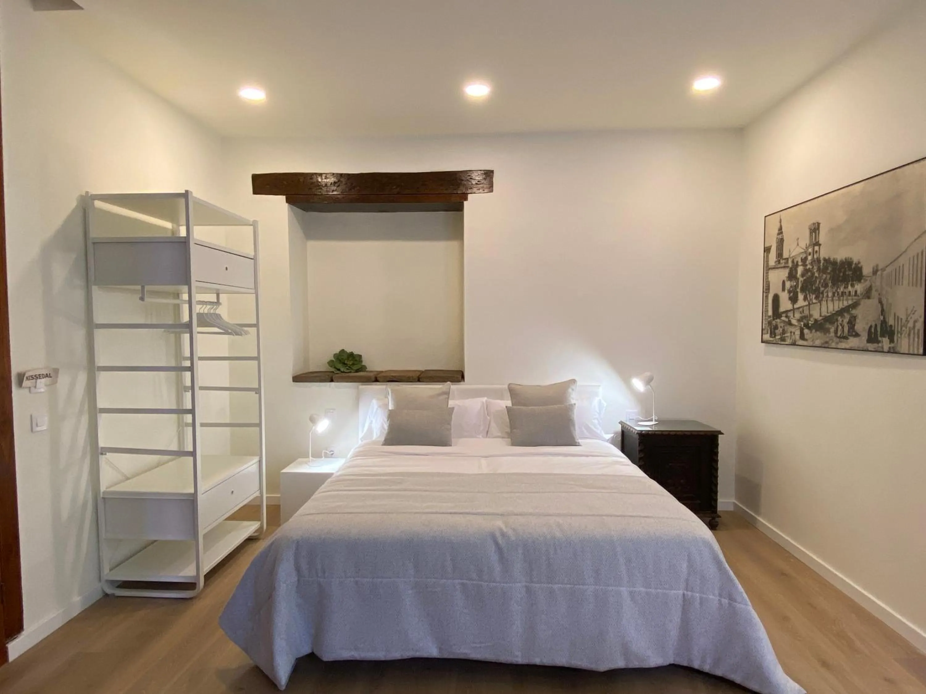 Bed in Nava Suites