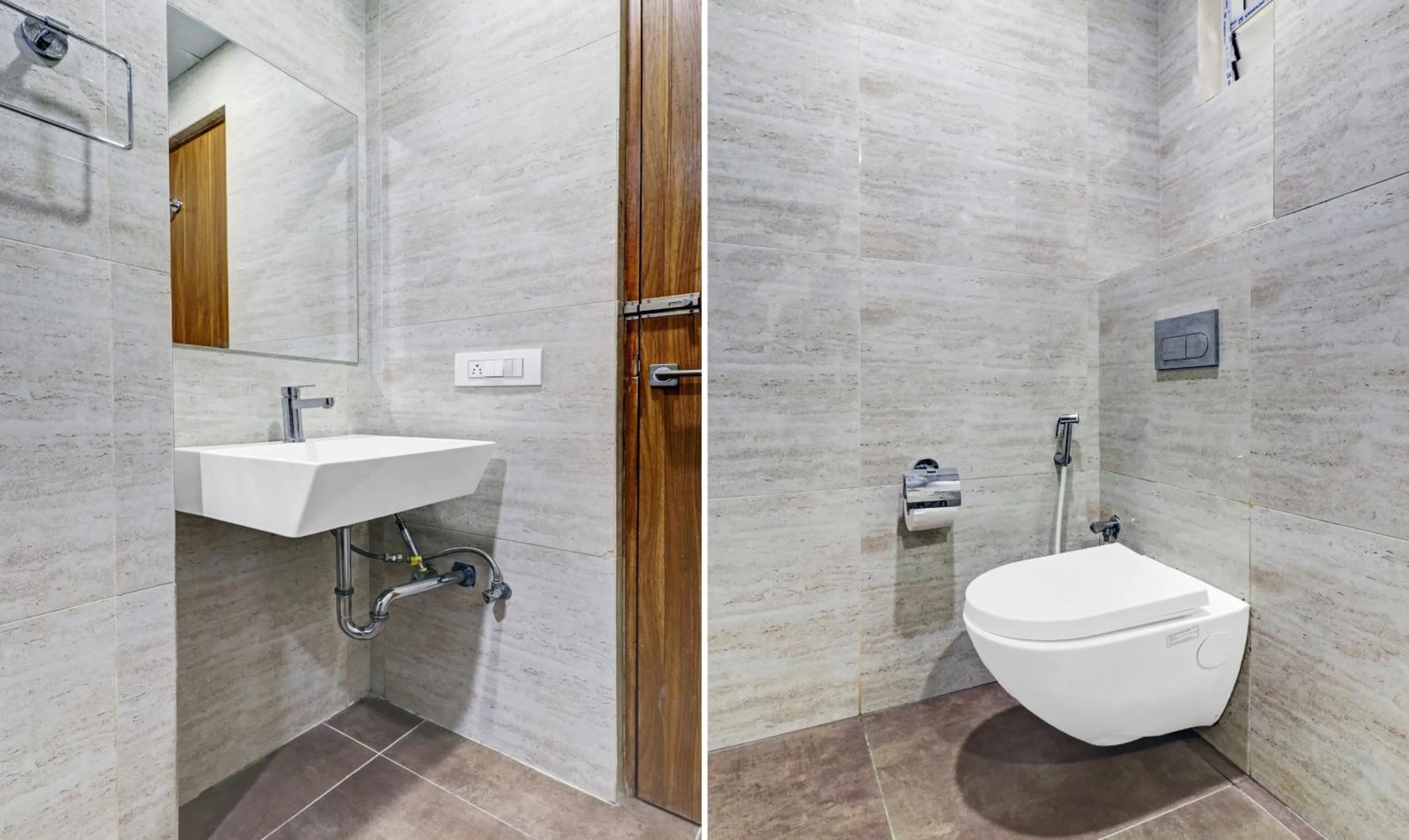 Toilet in Treebo Purple Orchid Boutique