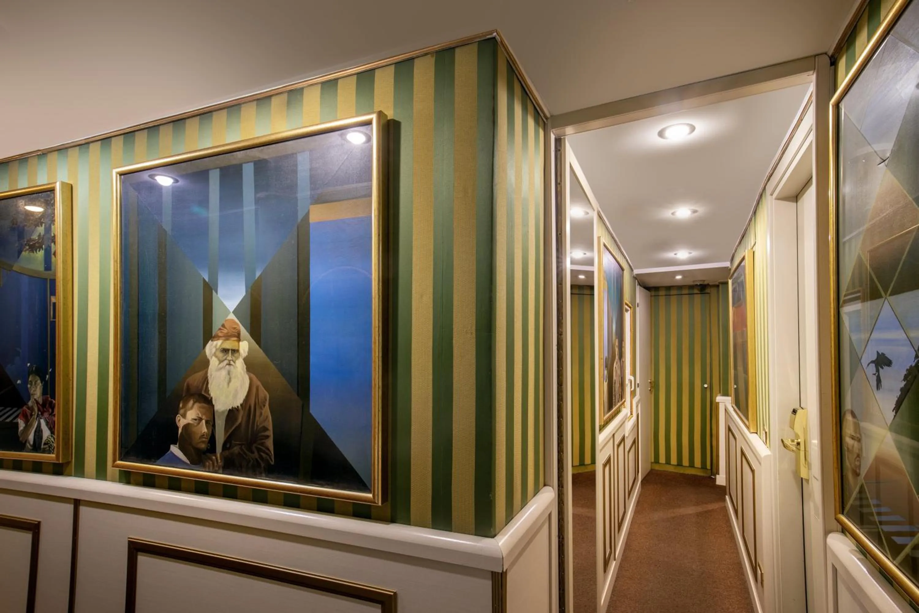 Decorative detail in Residenza Canova Tadolini - Guesthouse