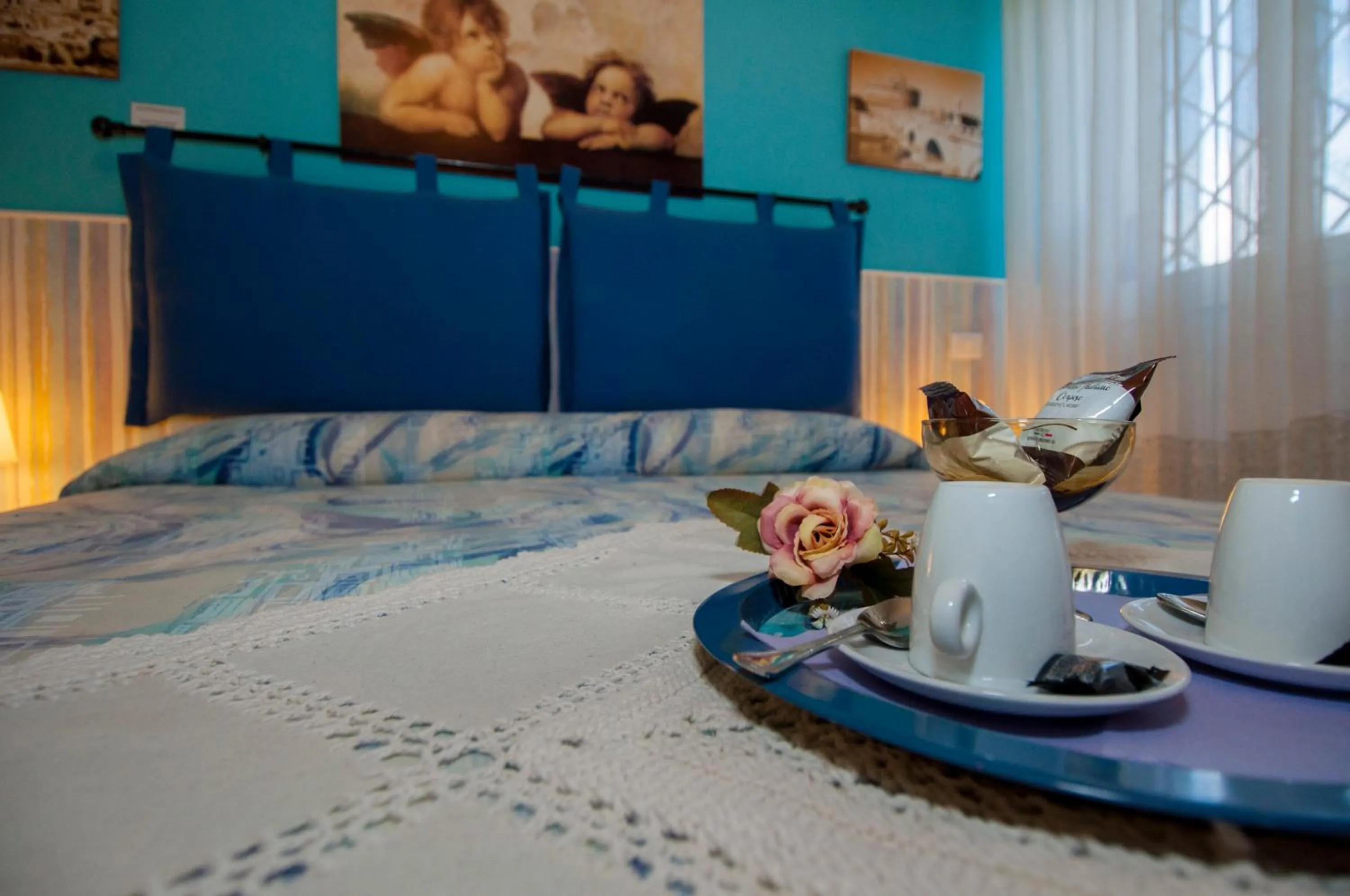 Coffee/tea facilities, Bed in Passeggiate Romane