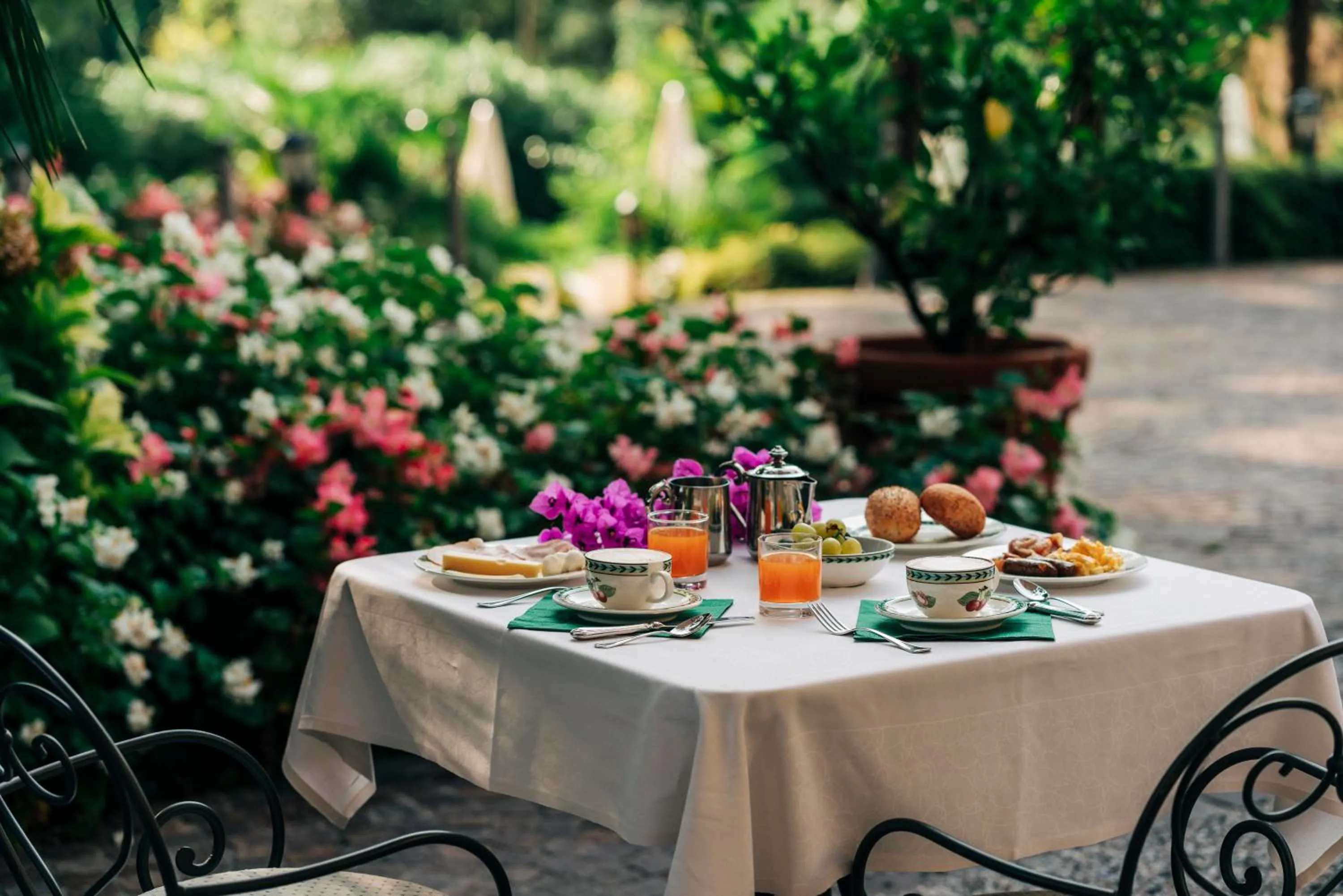 Breakfast in Villa Sofia Hotel