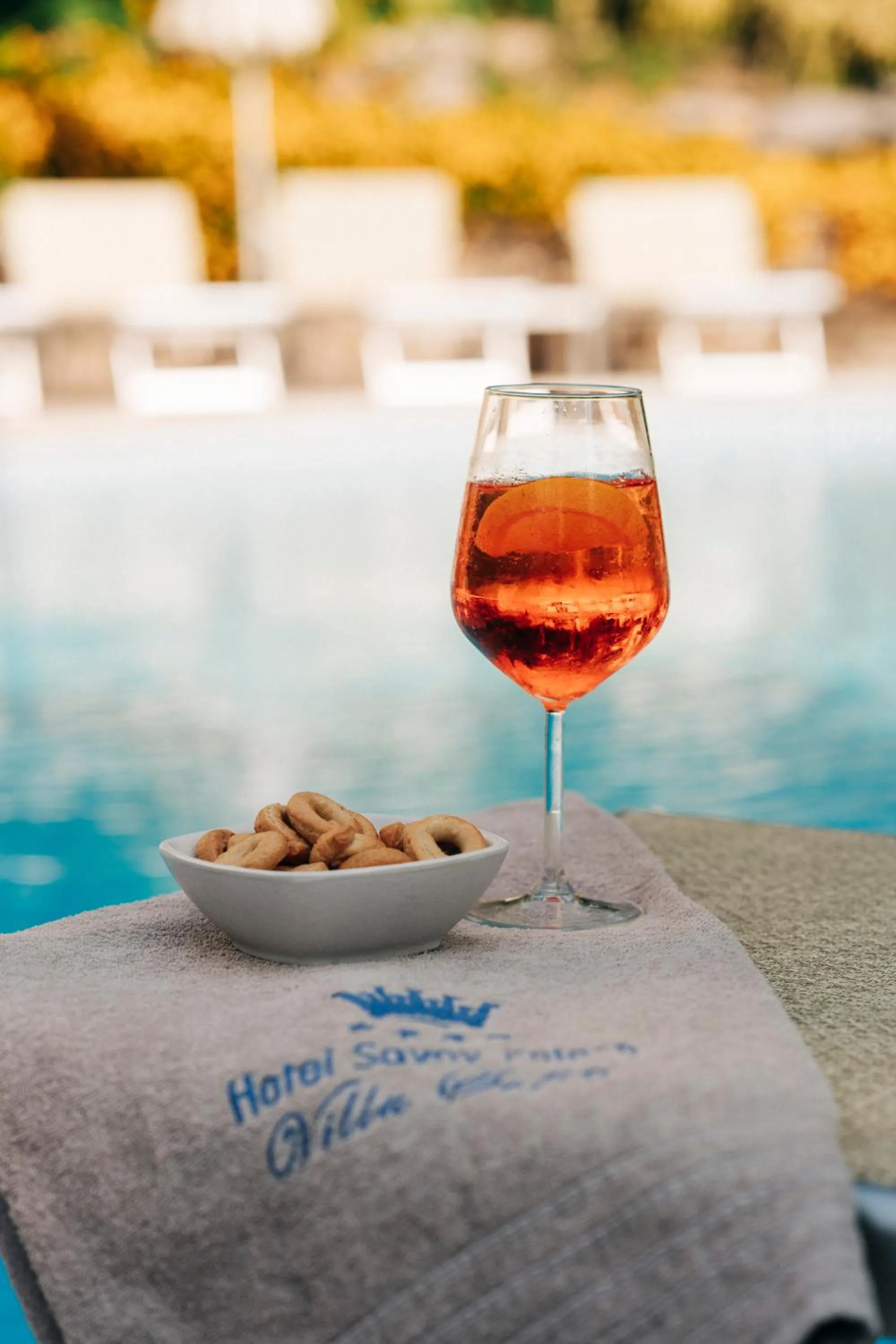 Swimming pool in Villa Sofia Hotel