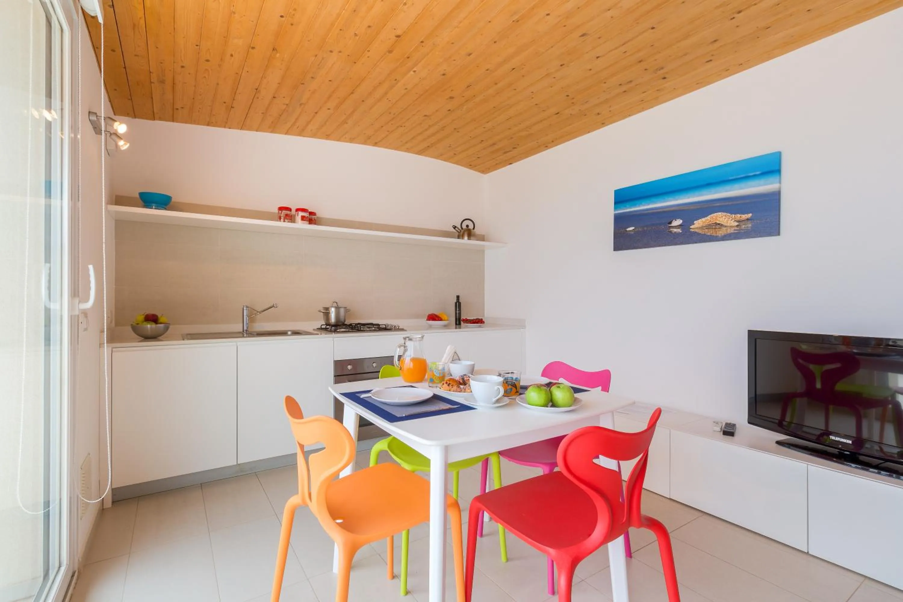 TV and multimedia in Appartamenti Sud Est