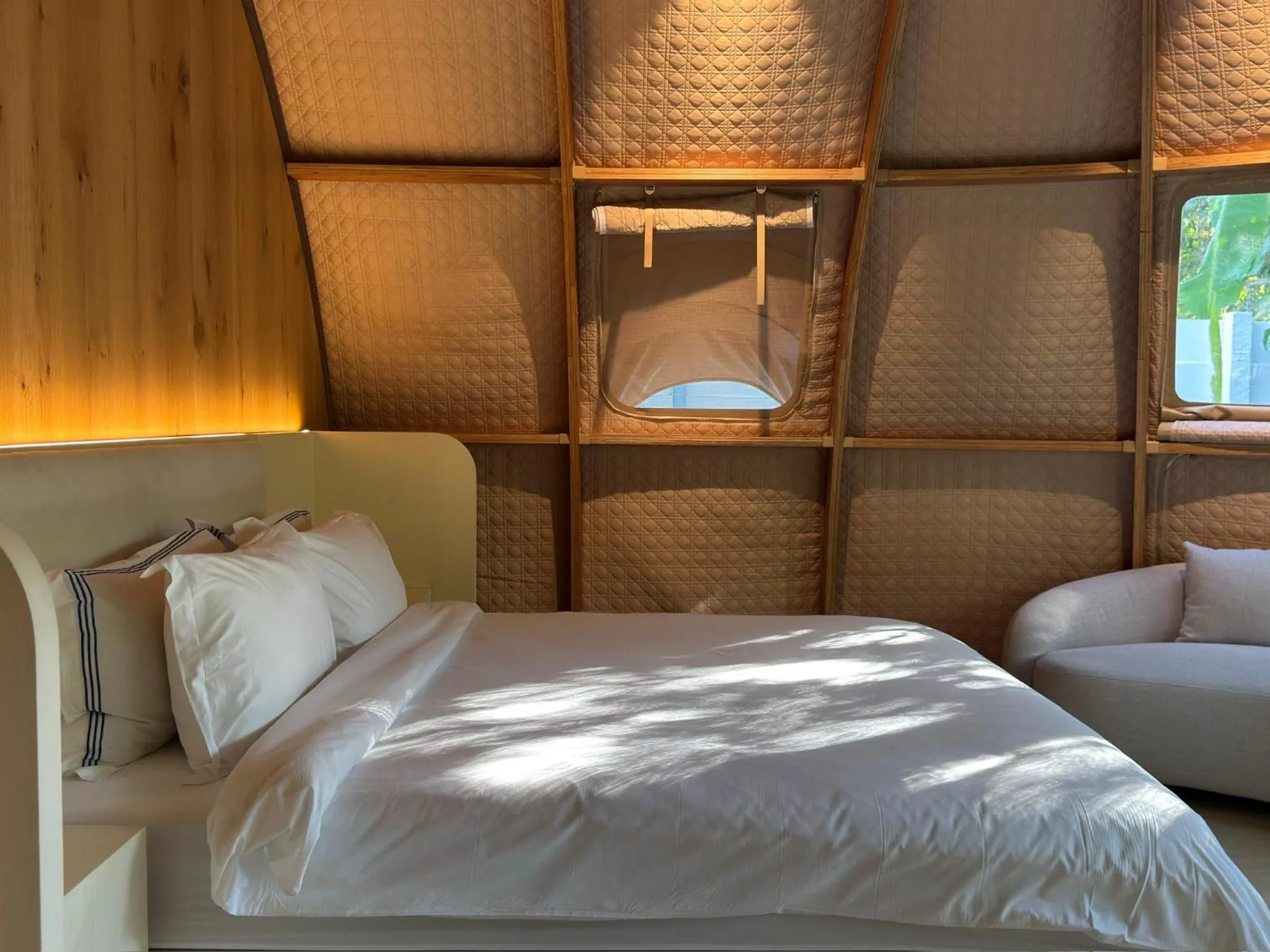 Bedroom, Bed in Found Mansion