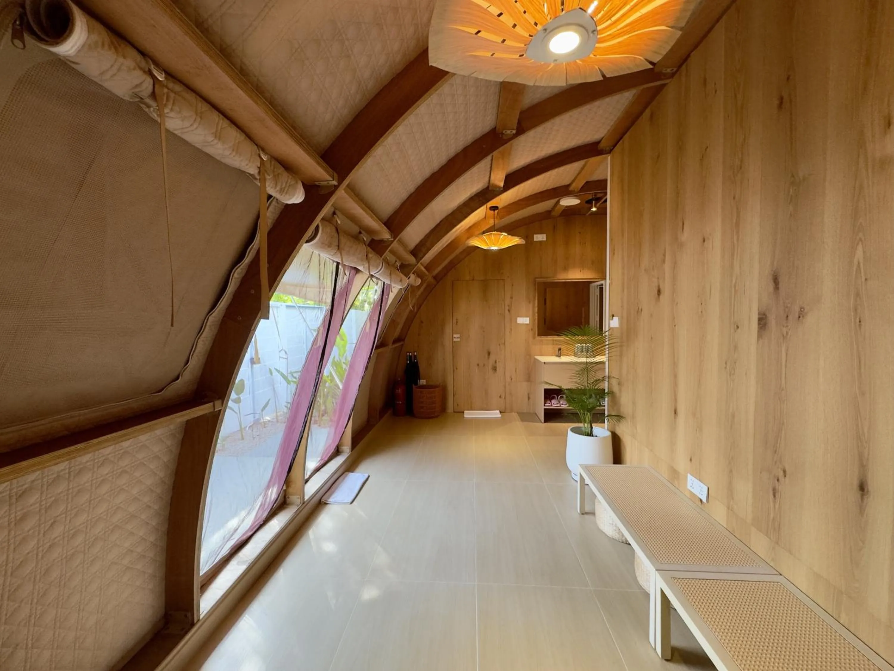 Living room in Found Mansion