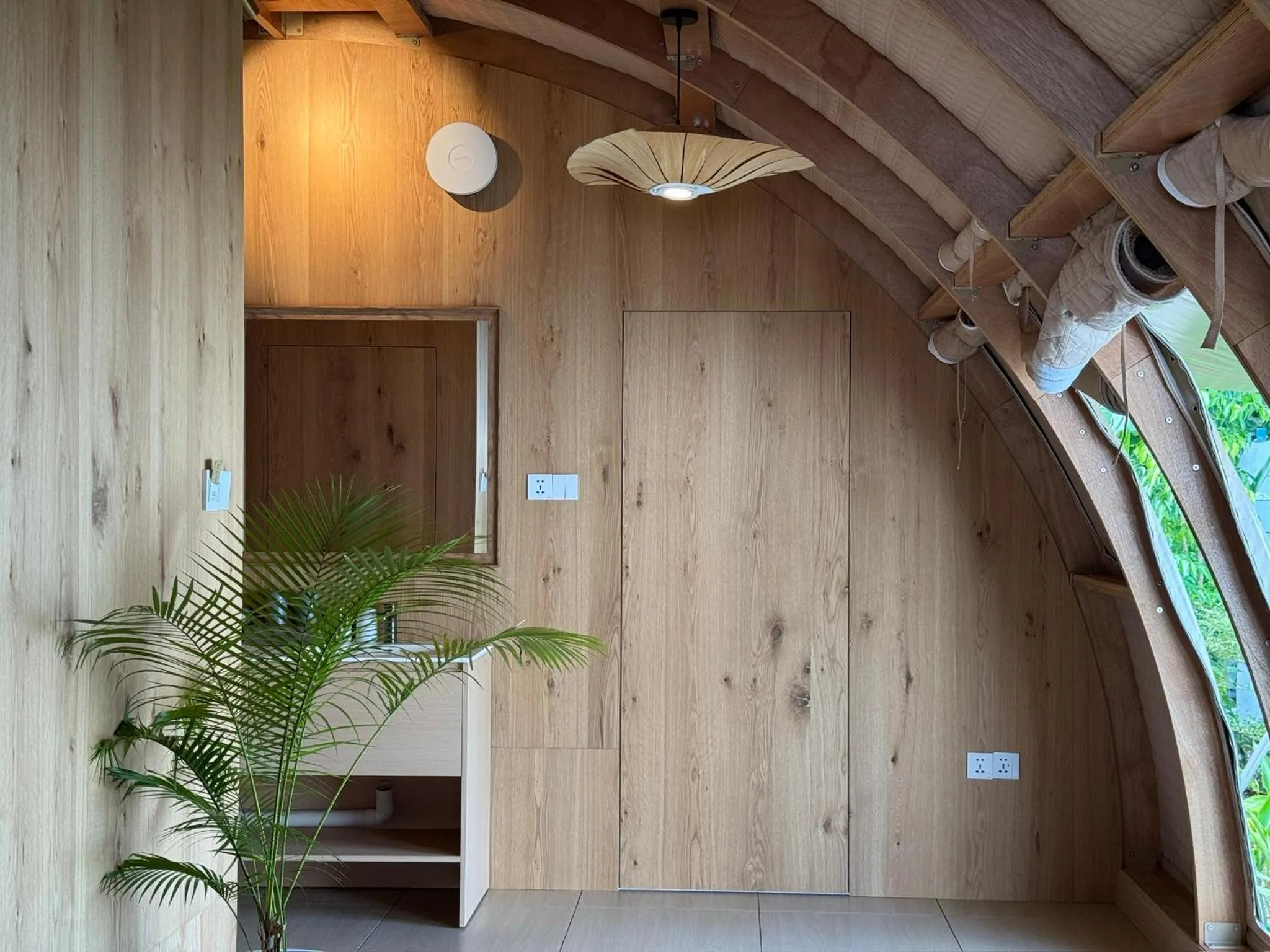 Living room in Found Mansion