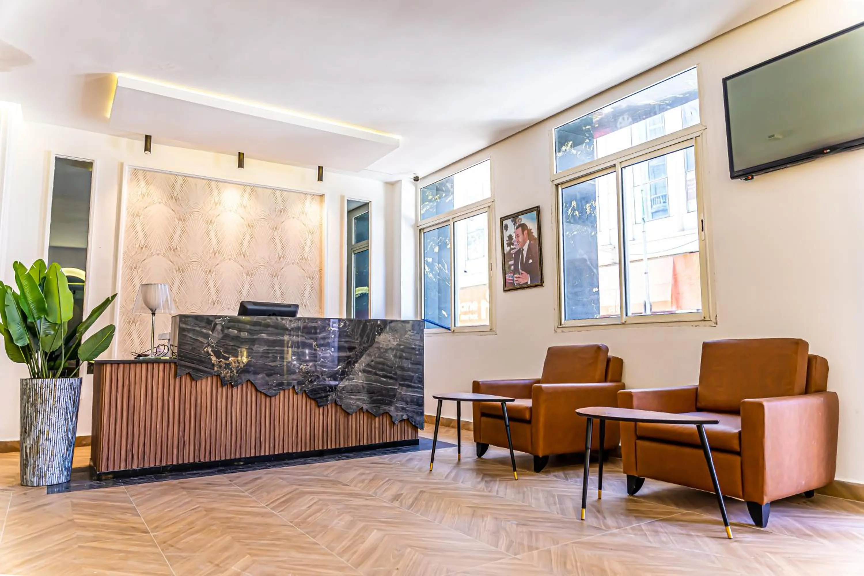 Lobby or reception in Hotel Les Ambassadeurs