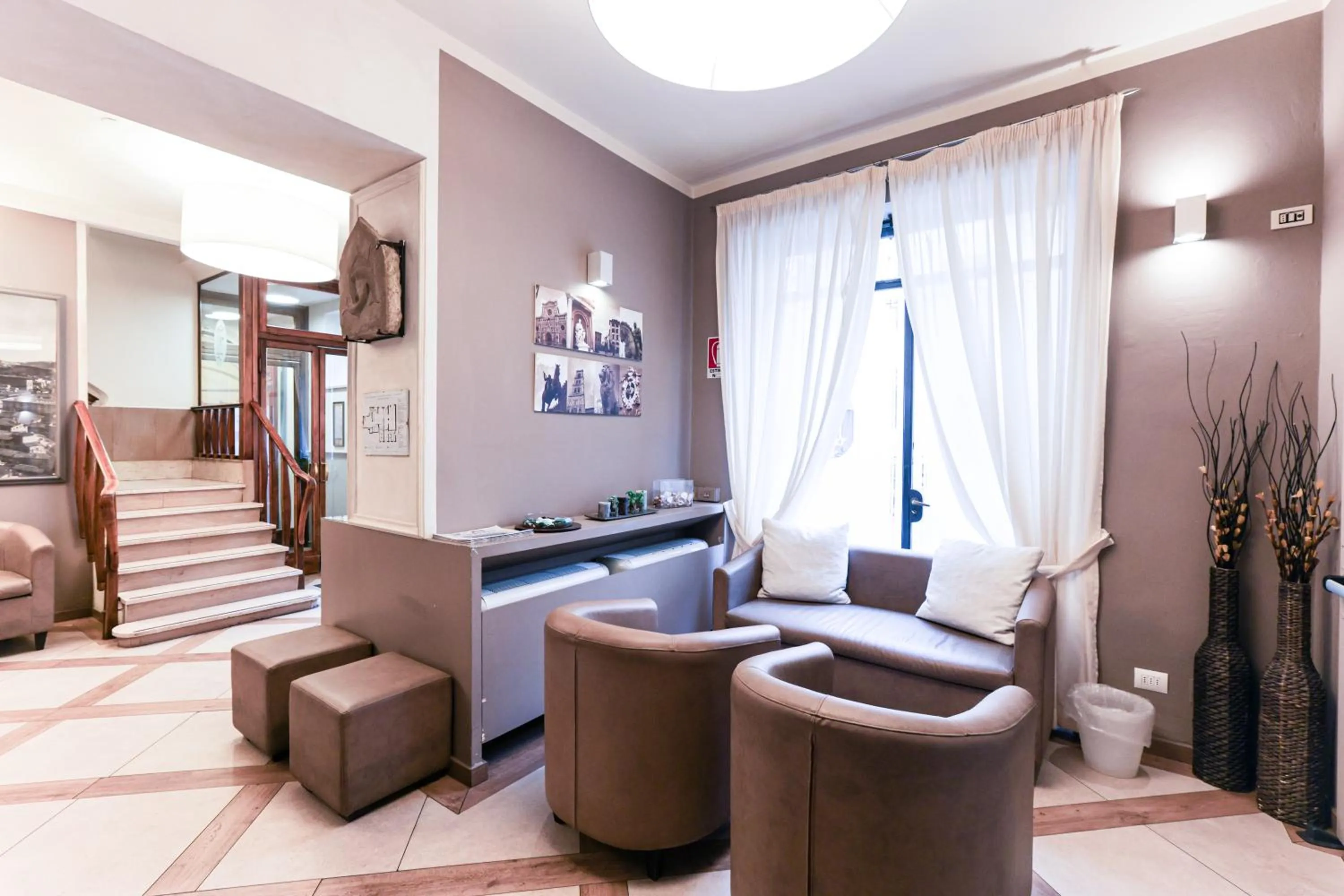 Lobby or reception in Albergo Firenze