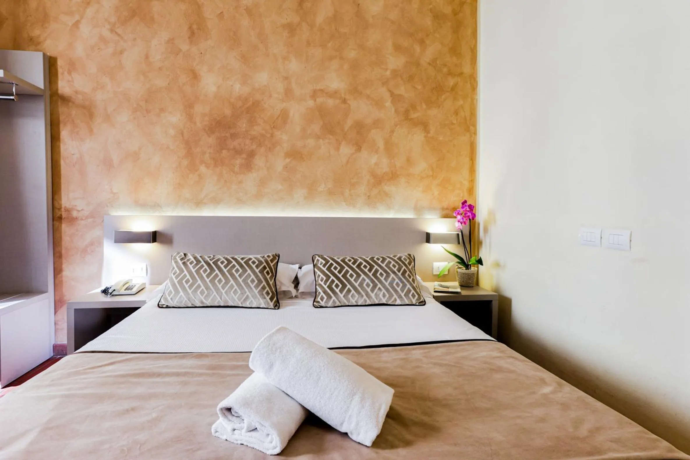 Bed in Albergo Firenze