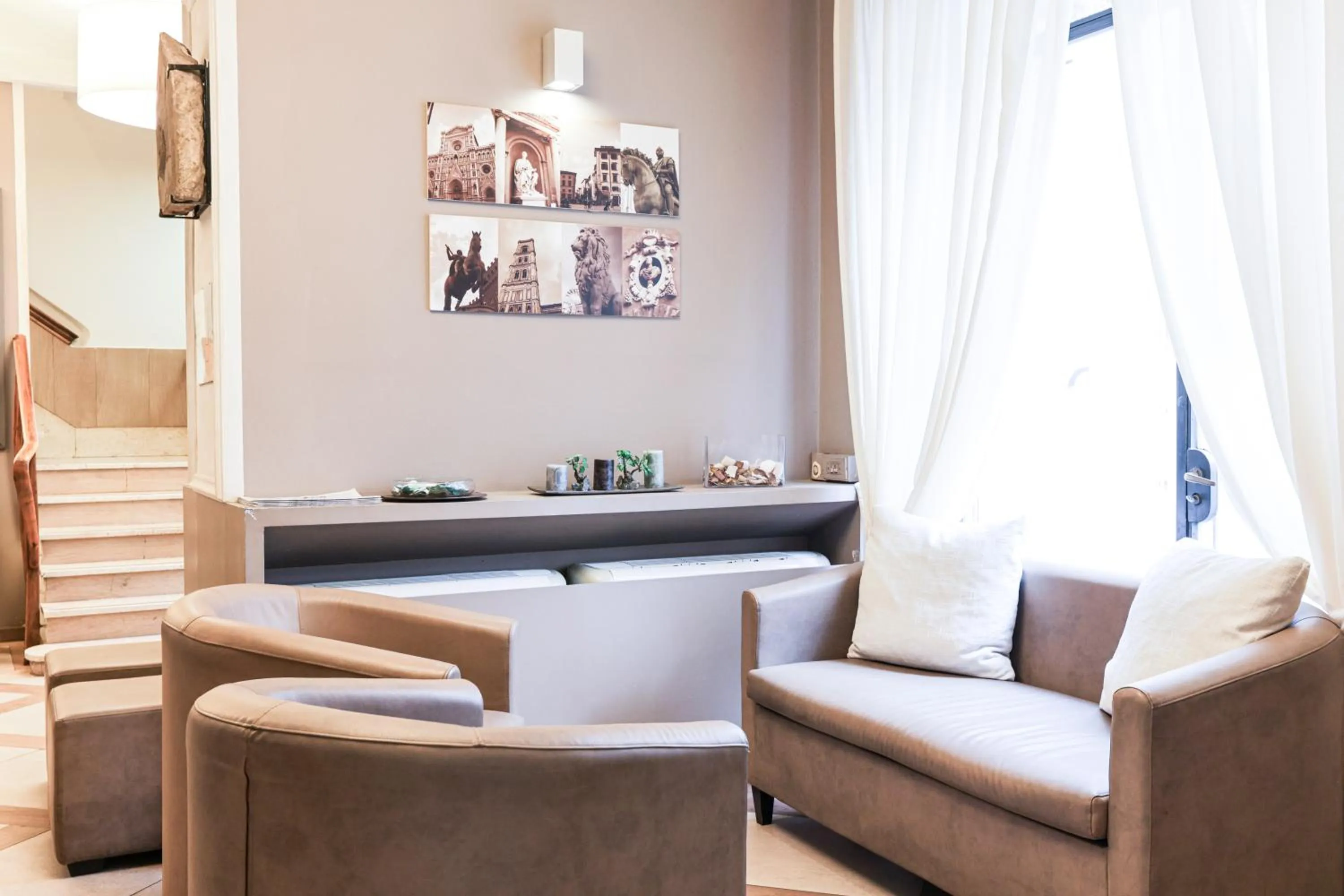 Lobby or reception in Albergo Firenze