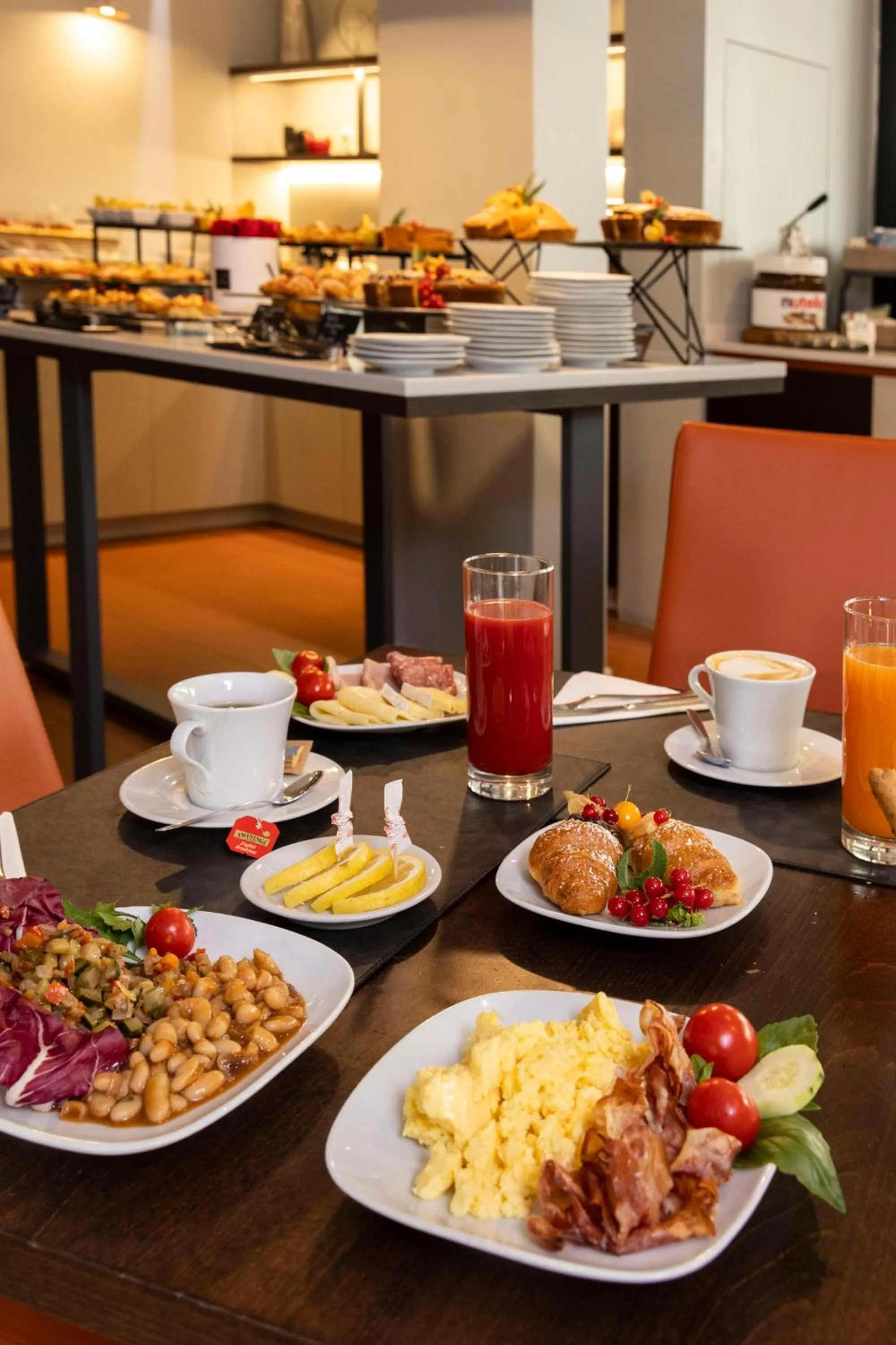 Breakfast in Best Western Hotel Rome Airport