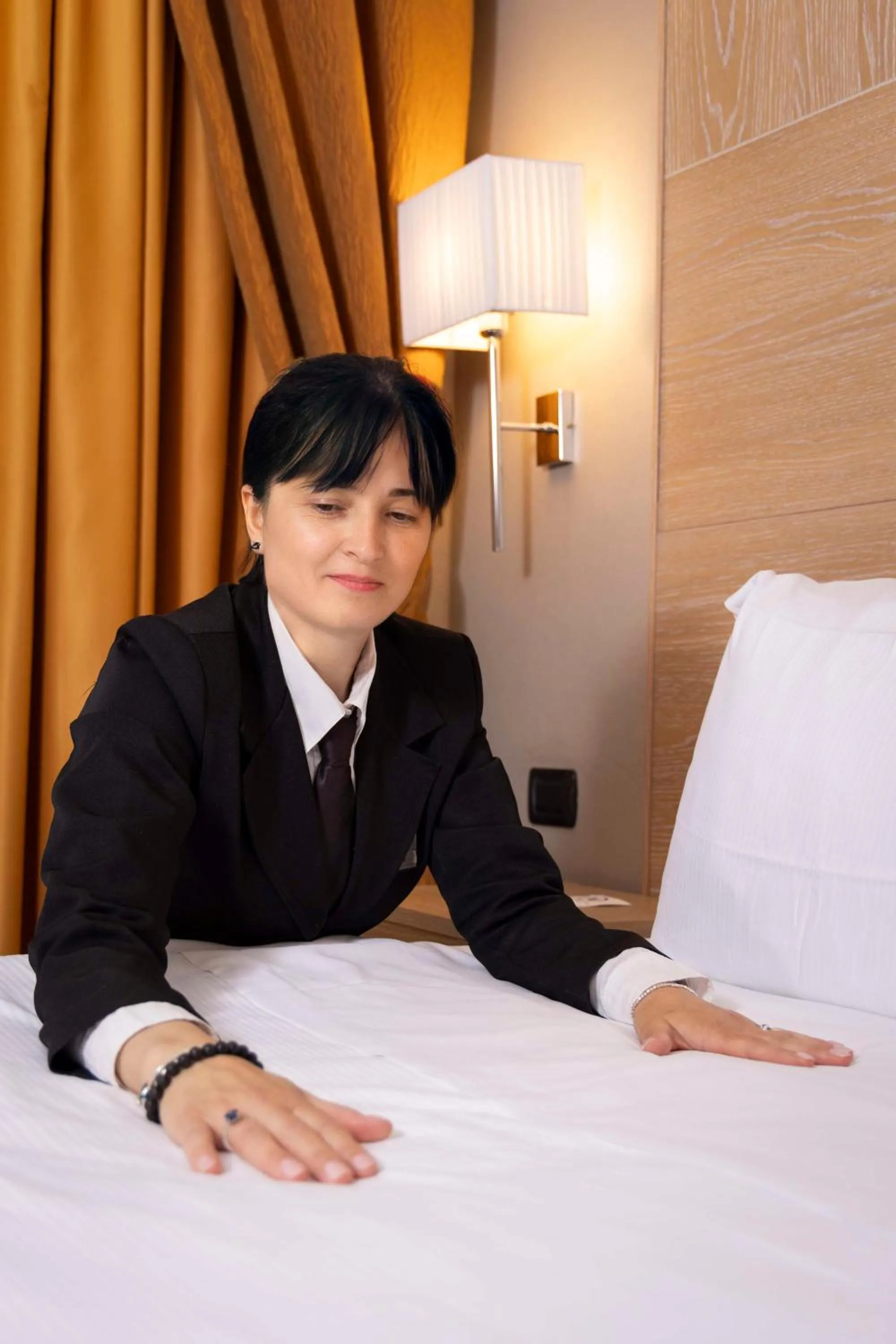 Bedroom, Bed in Best Western Hotel Rome Airport