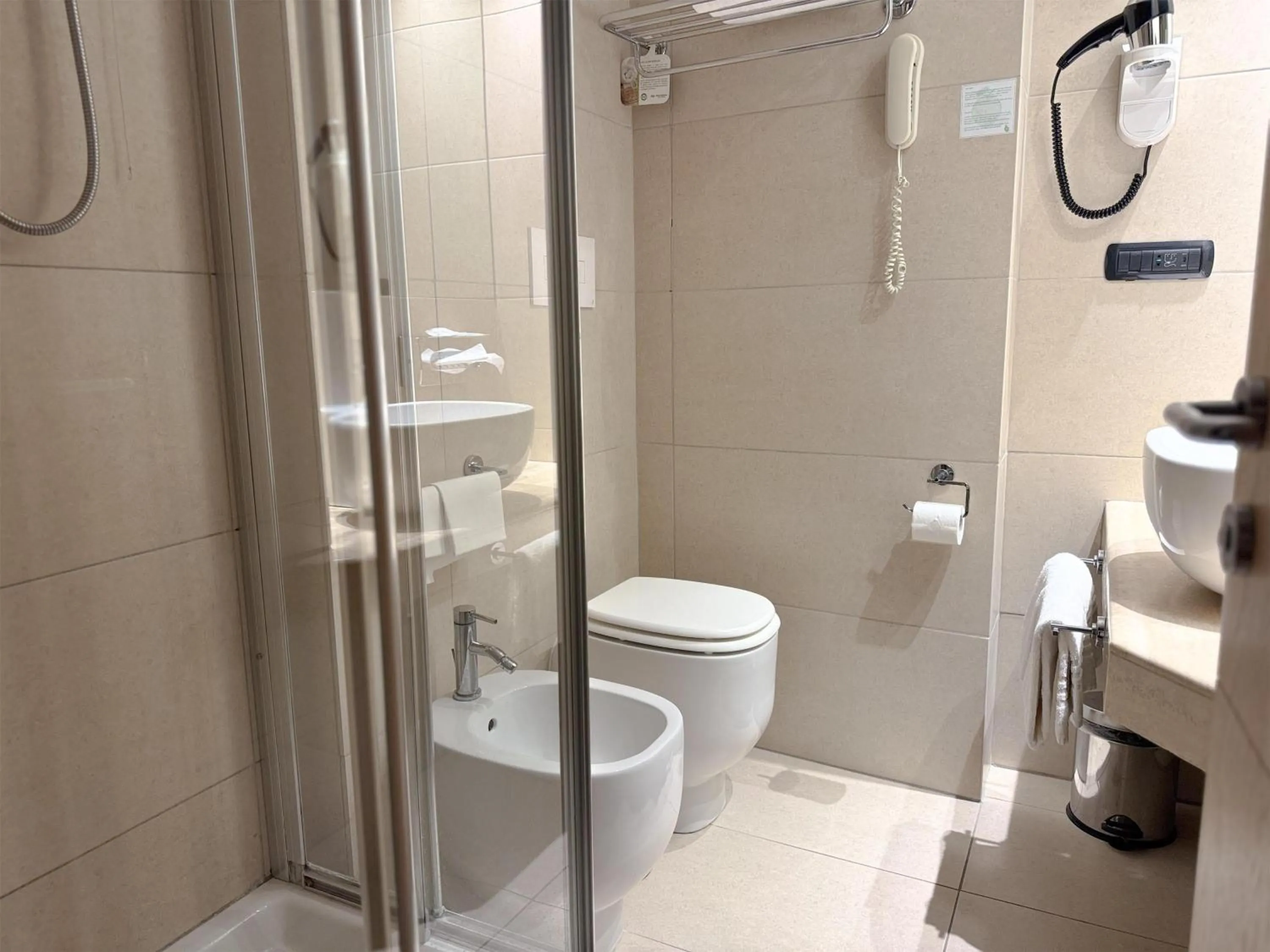 Bedroom in Best Western Hotel Rome Airport