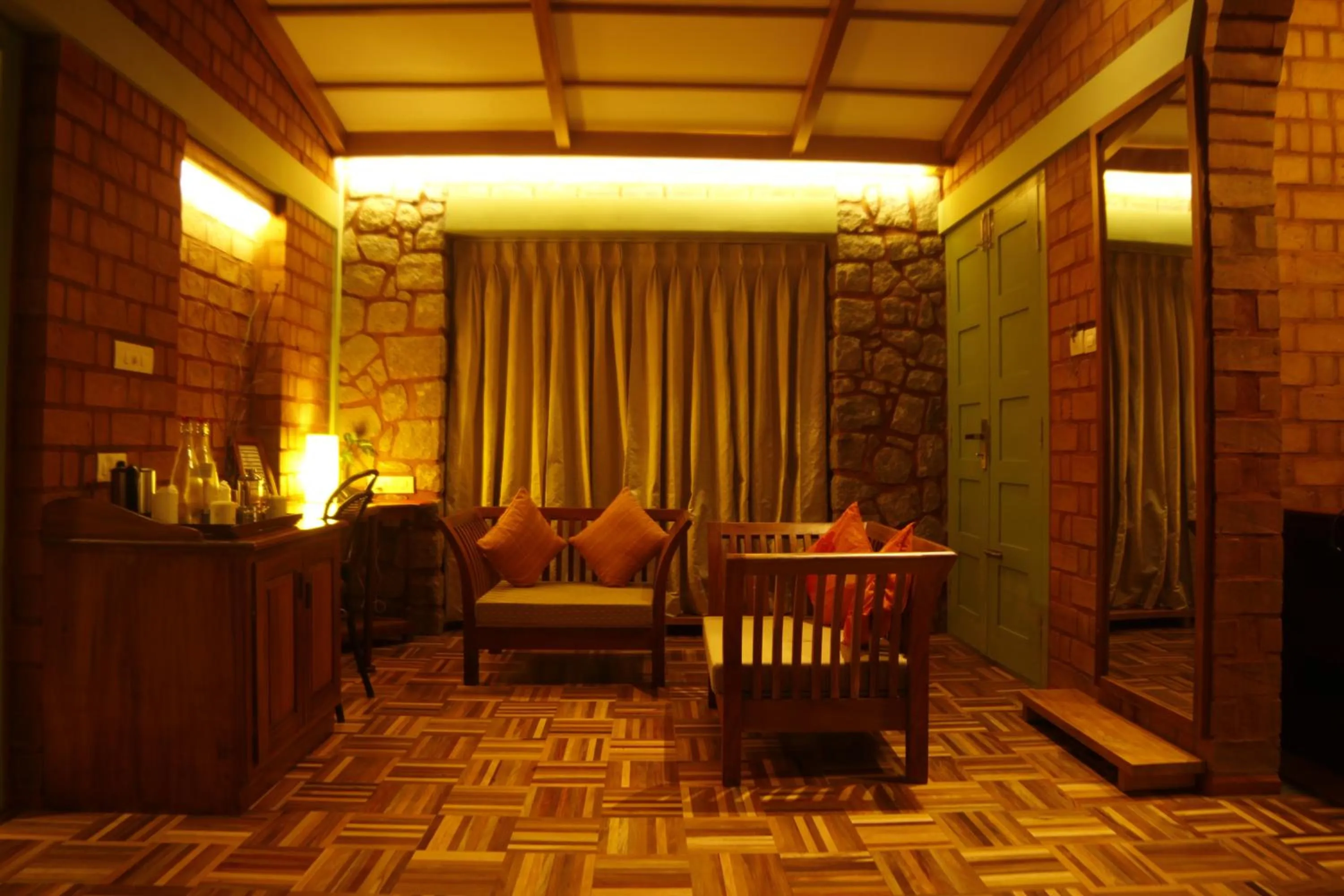 Living room in SpiceTree Munnar