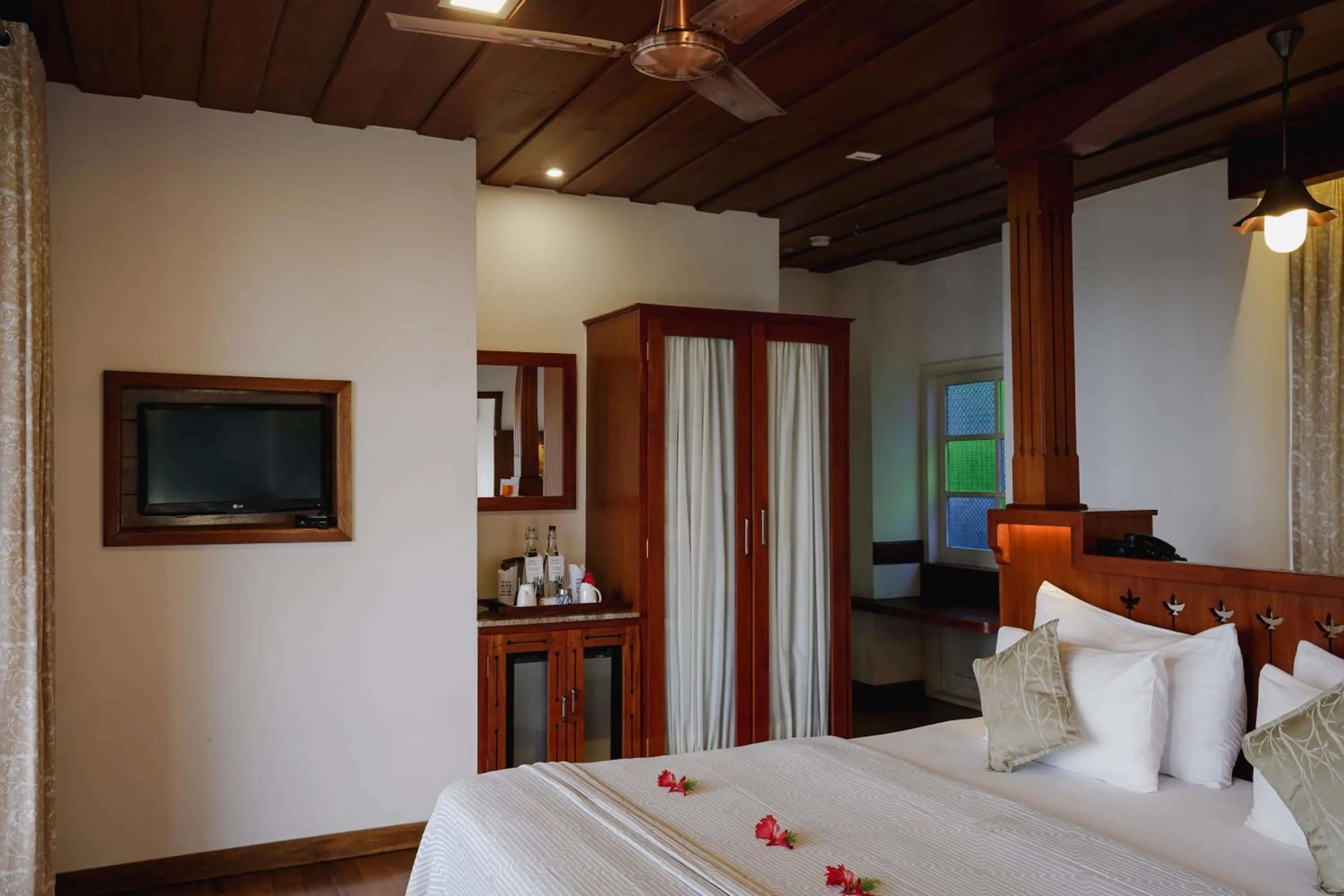 Bed in SpiceTree Munnar