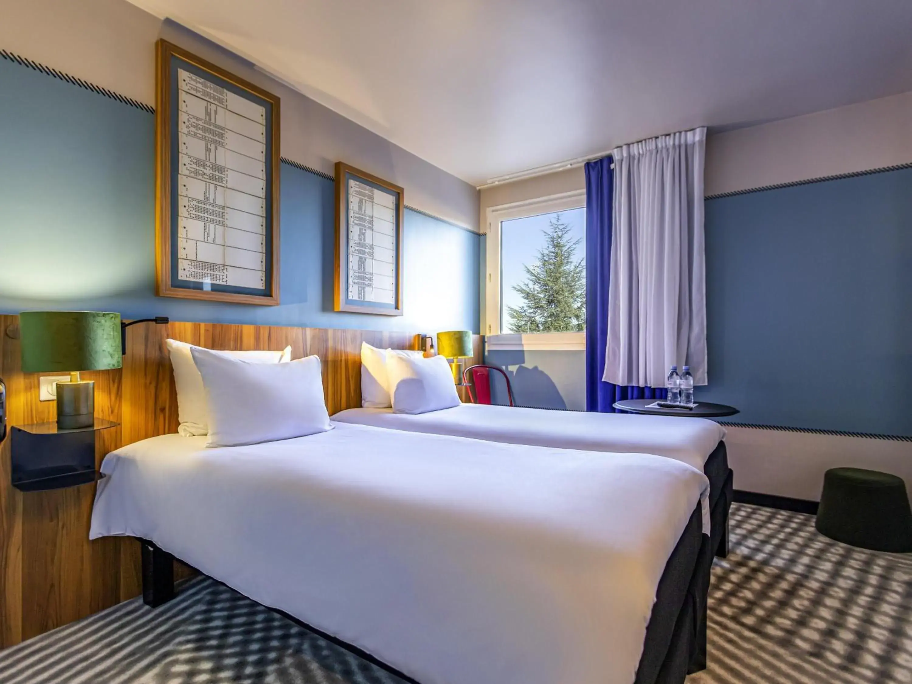 Standard Twin Room in Ibis Styles St Etienne - Gare Chateaucreux Standard Twin Room in Ibis Styles St Etienne - Gare Chateaucreux