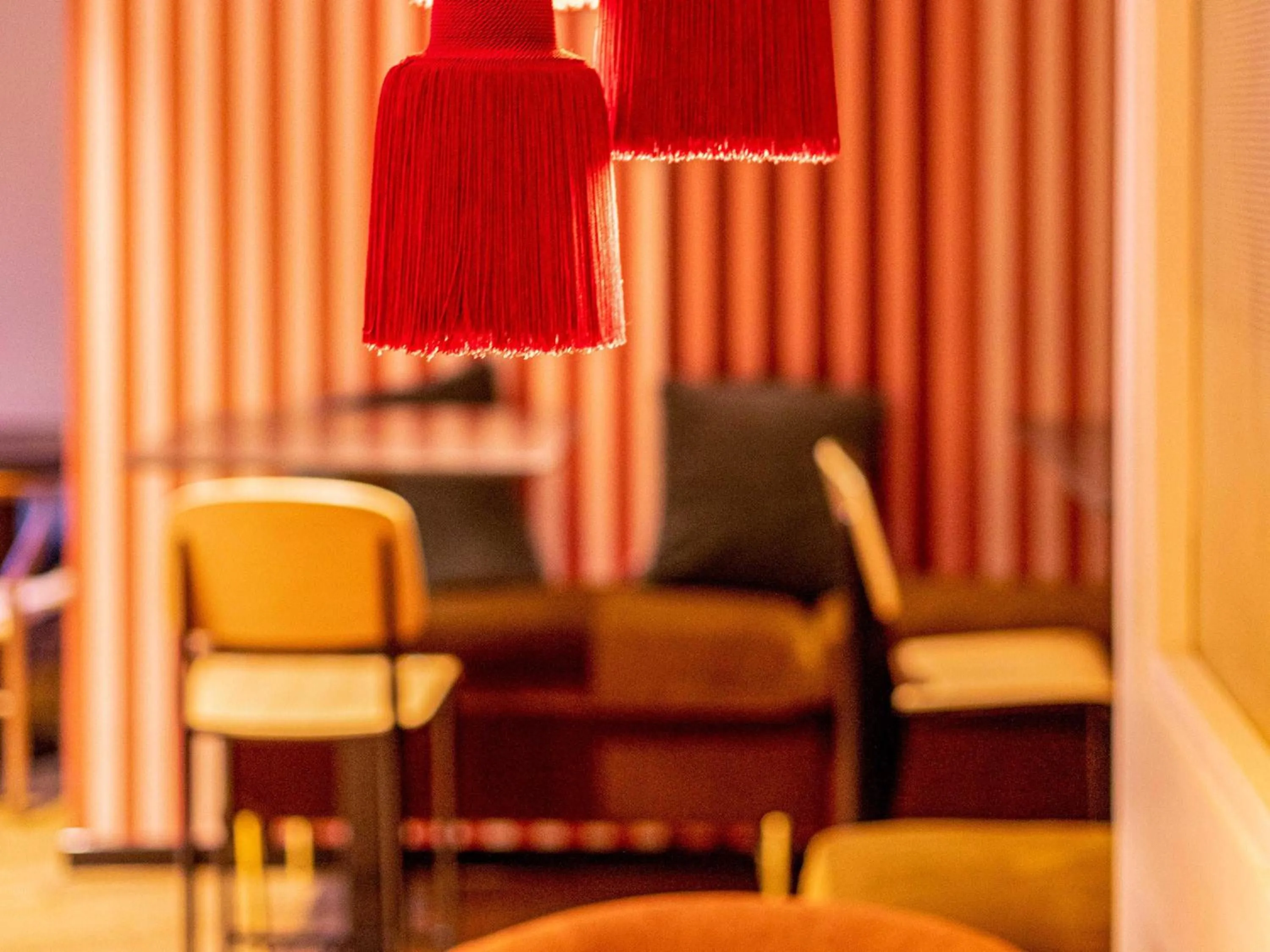 Lounge or bar in Ibis Styles St Etienne - Gare Chateaucreux