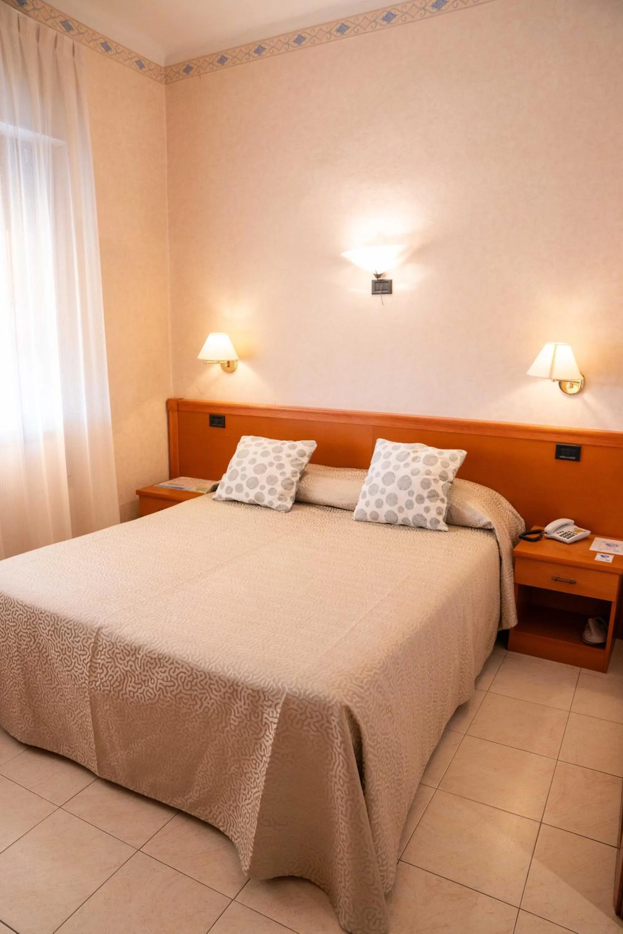 Bed in Hotel Pardini