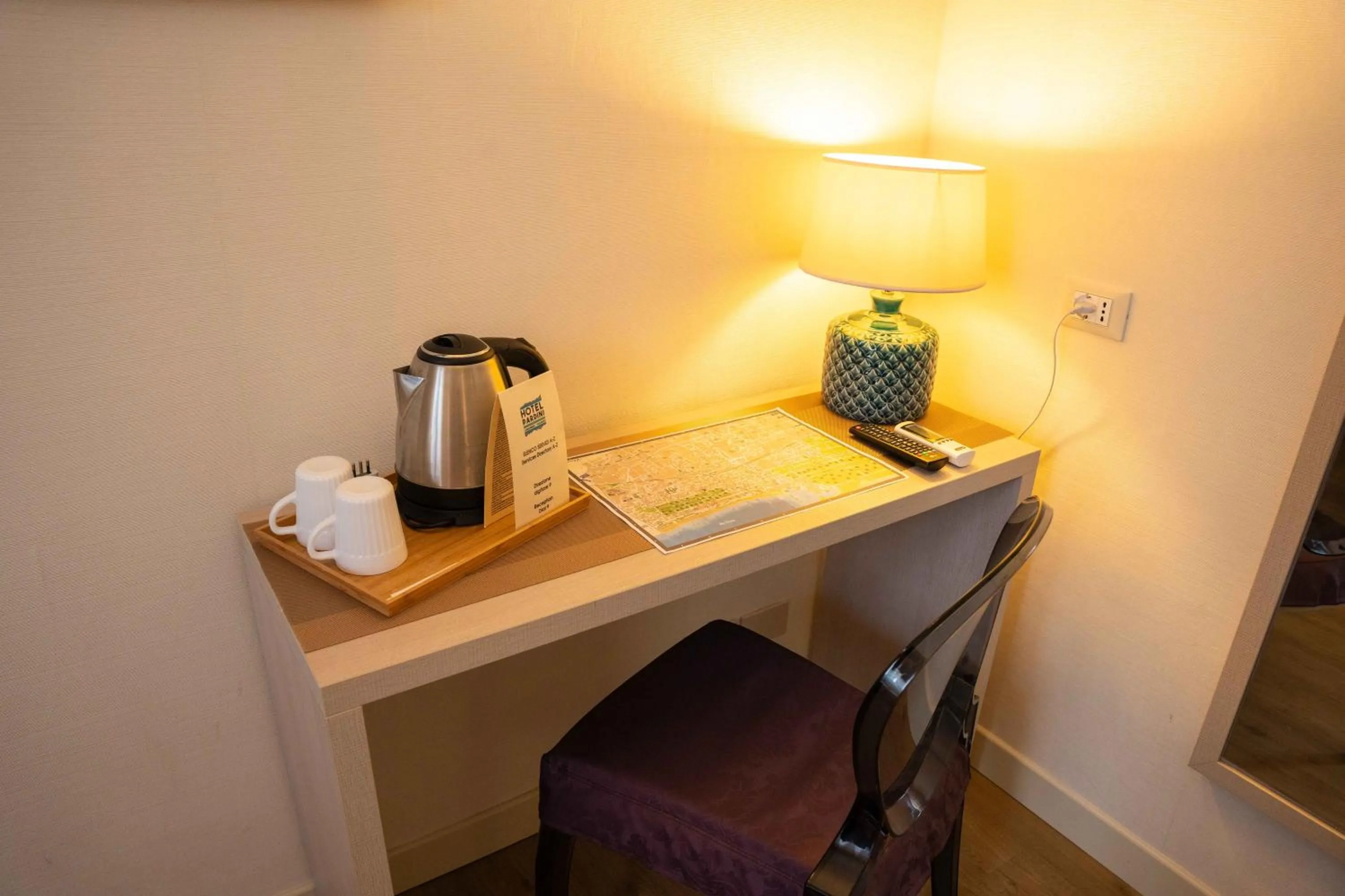 room service in Hotel Pardini