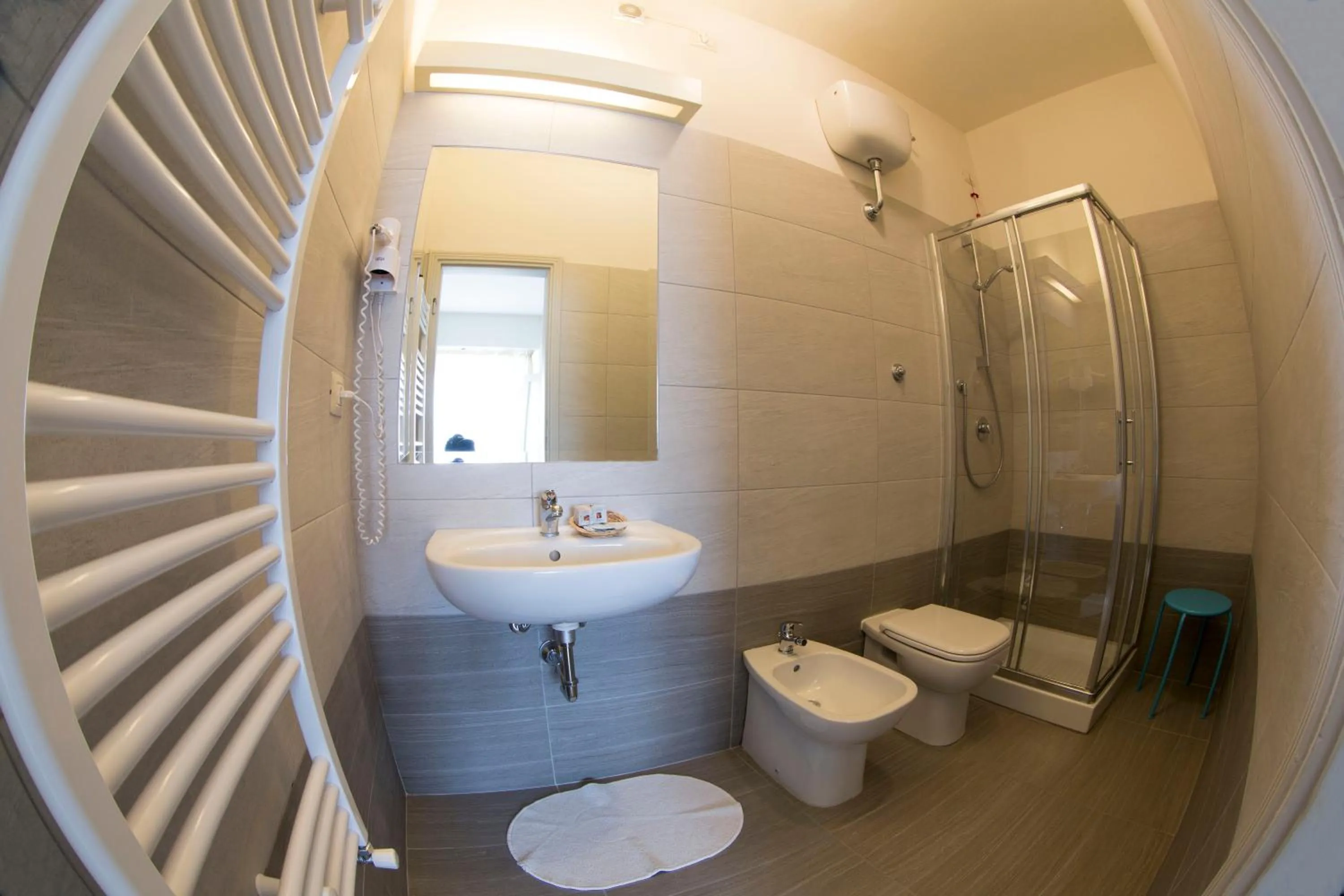 Toilet in Hotel Lukas Vegetarian & Vegan