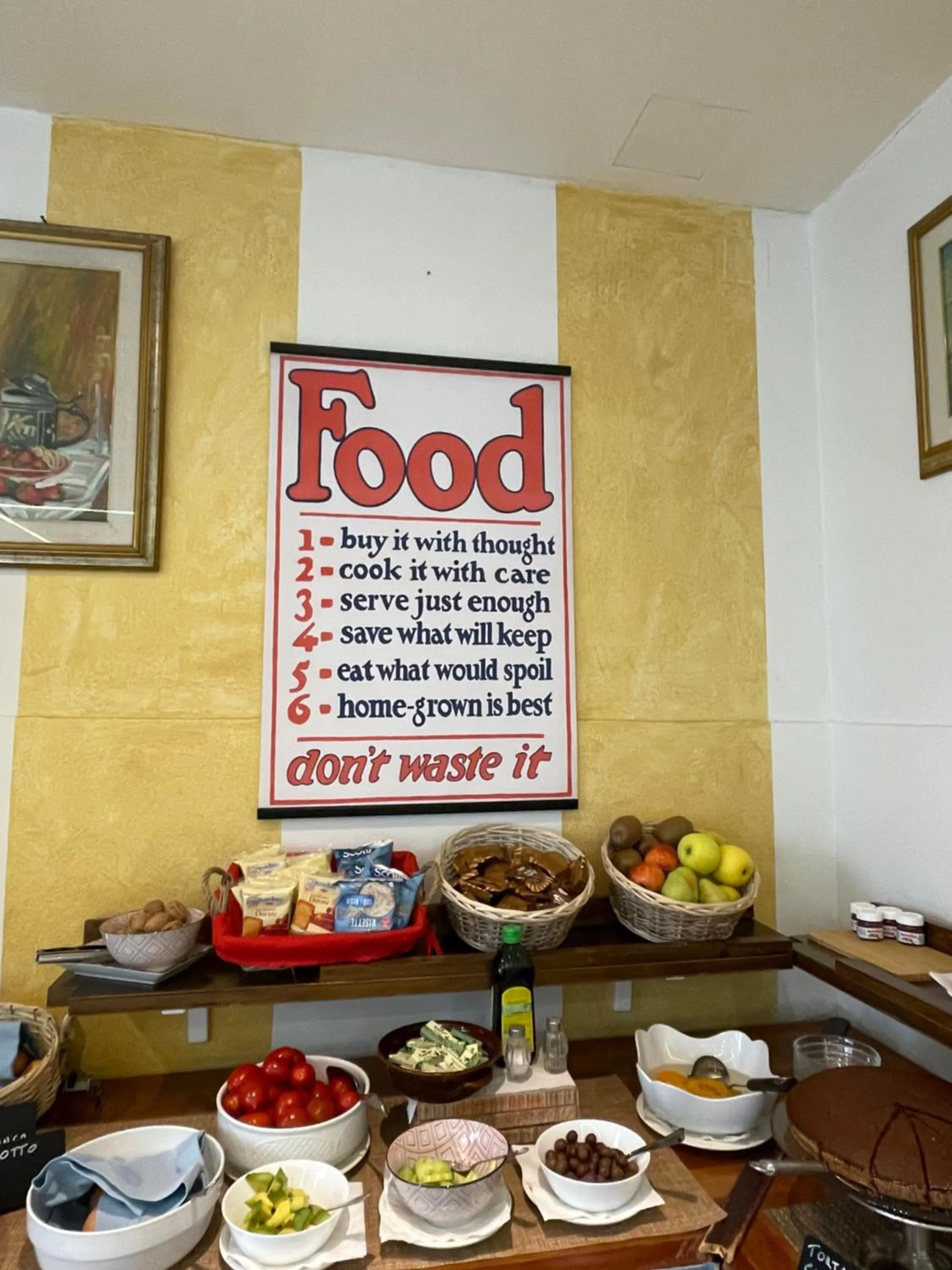 Breakfast in Hotel Lukas Vegetarian & Vegan