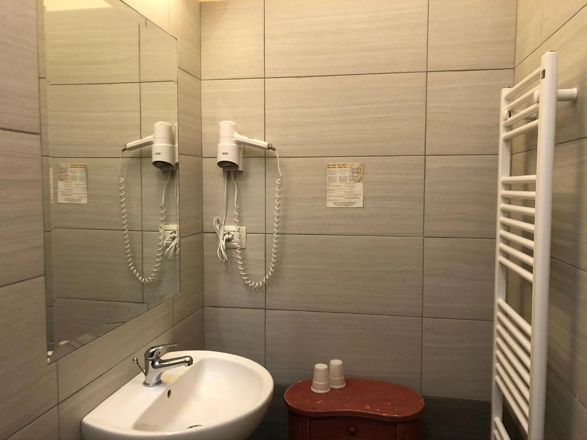 Bathroom in Hotel Lukas Vegetarian & Vegan