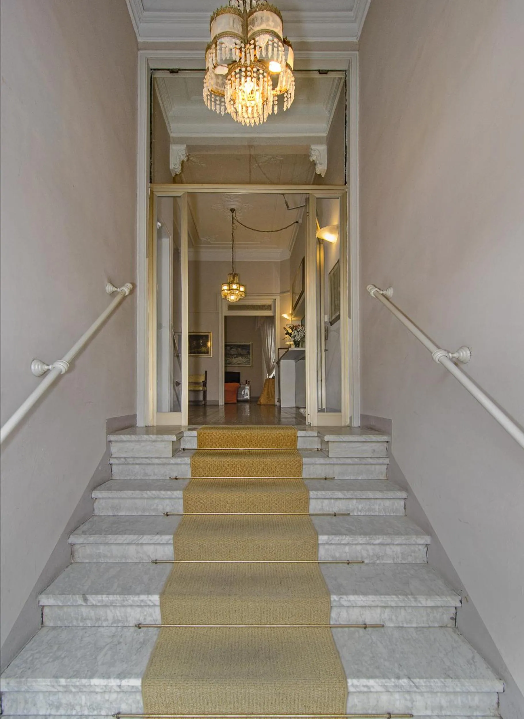 Lobby or reception in Hotel Lukas Vegetarian & Vegan