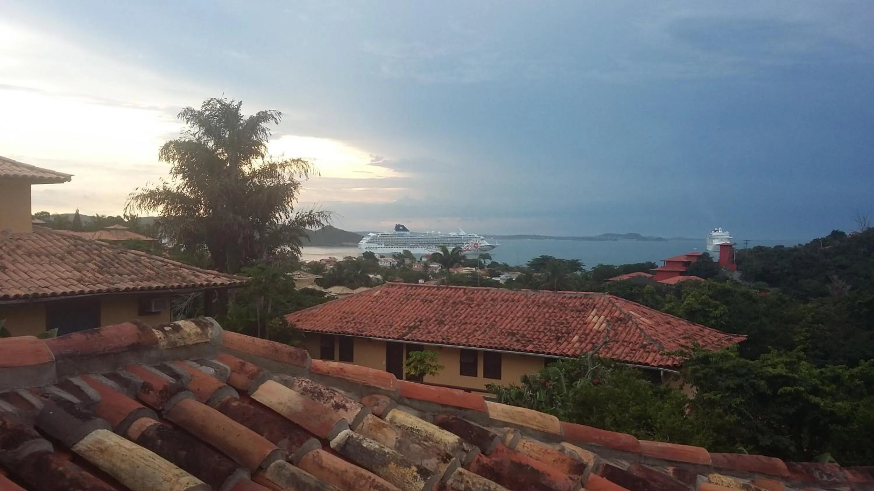 Natural landscape in Pousada Blue Ocean
