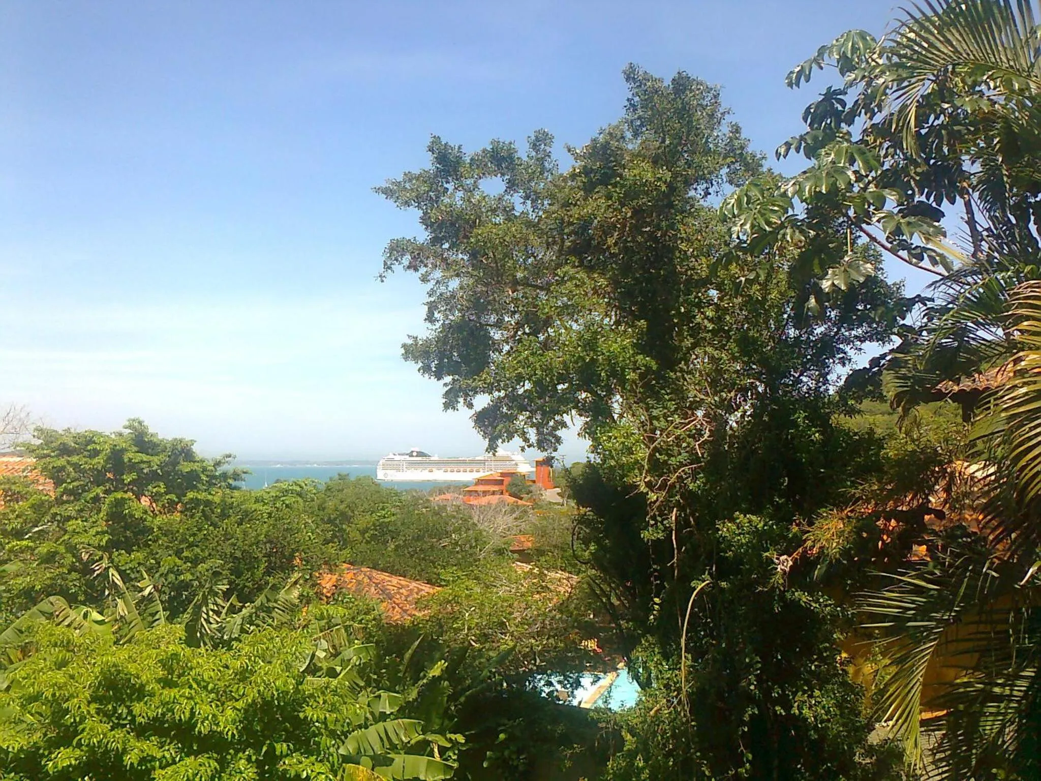 Natural landscape in Pousada Blue Ocean