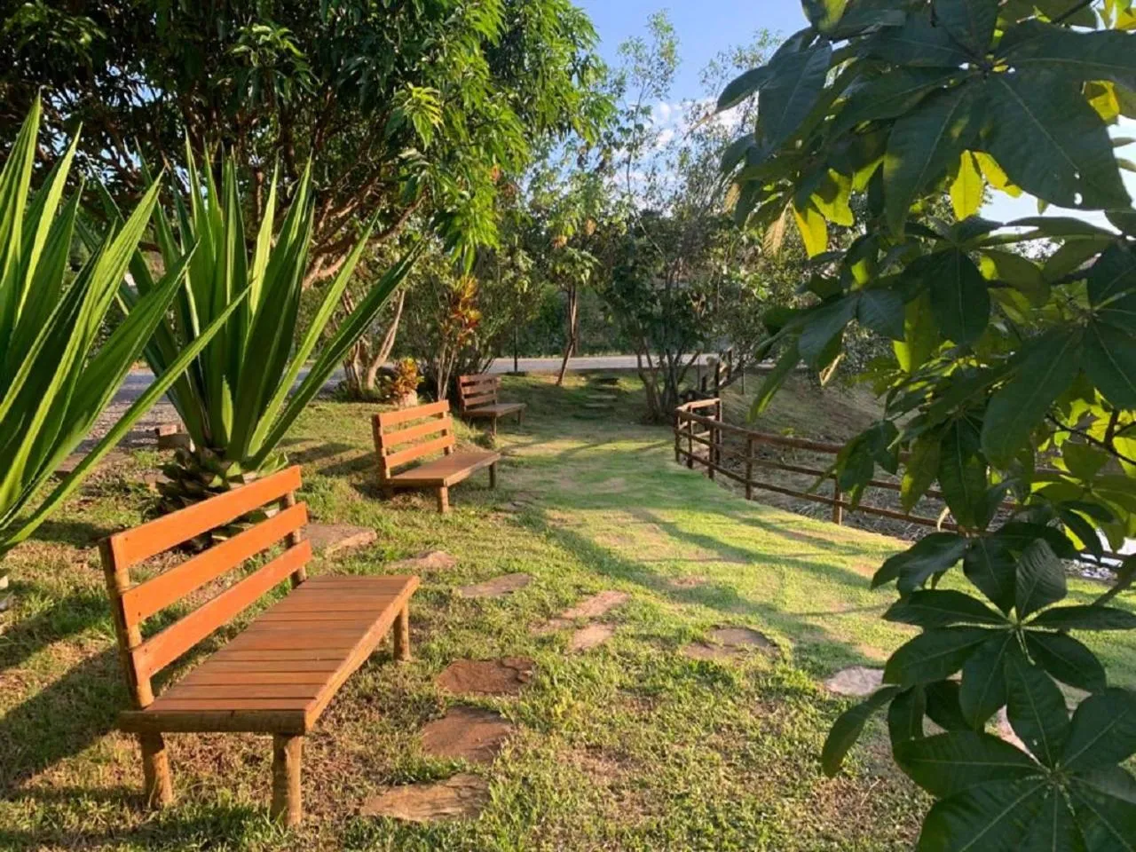 Garden in Pousada Olaria - Chalés e Suítes