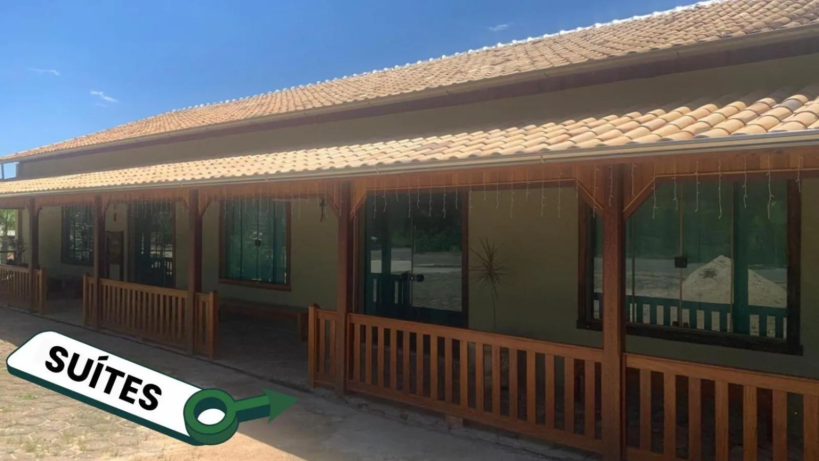 Property building in Pousada Olaria - Chalés e Suítes