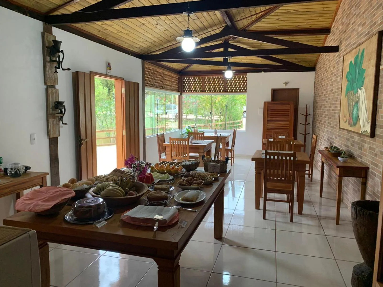 Breakfast in Pousada Olaria - Chalés e Suítes