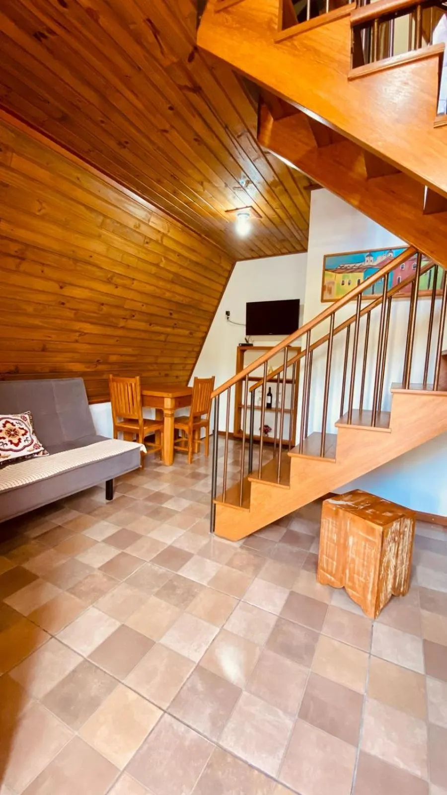 Living room in Pousada Olaria - Chalés e Suítes