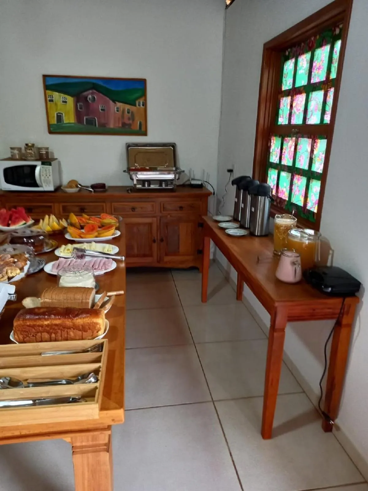 Breakfast in Pousada Olaria - Chalés e Suítes