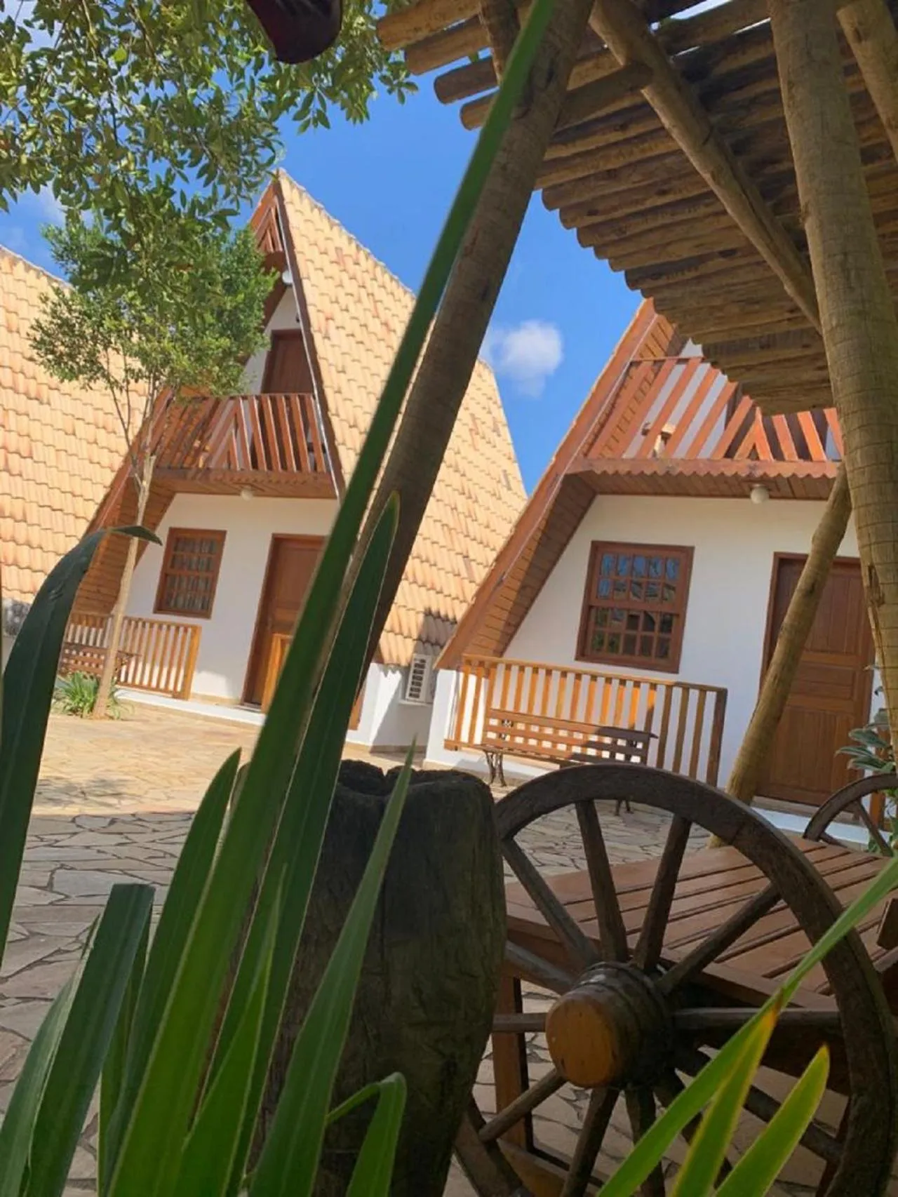 Property building in Pousada Olaria - Chalés e Suítes