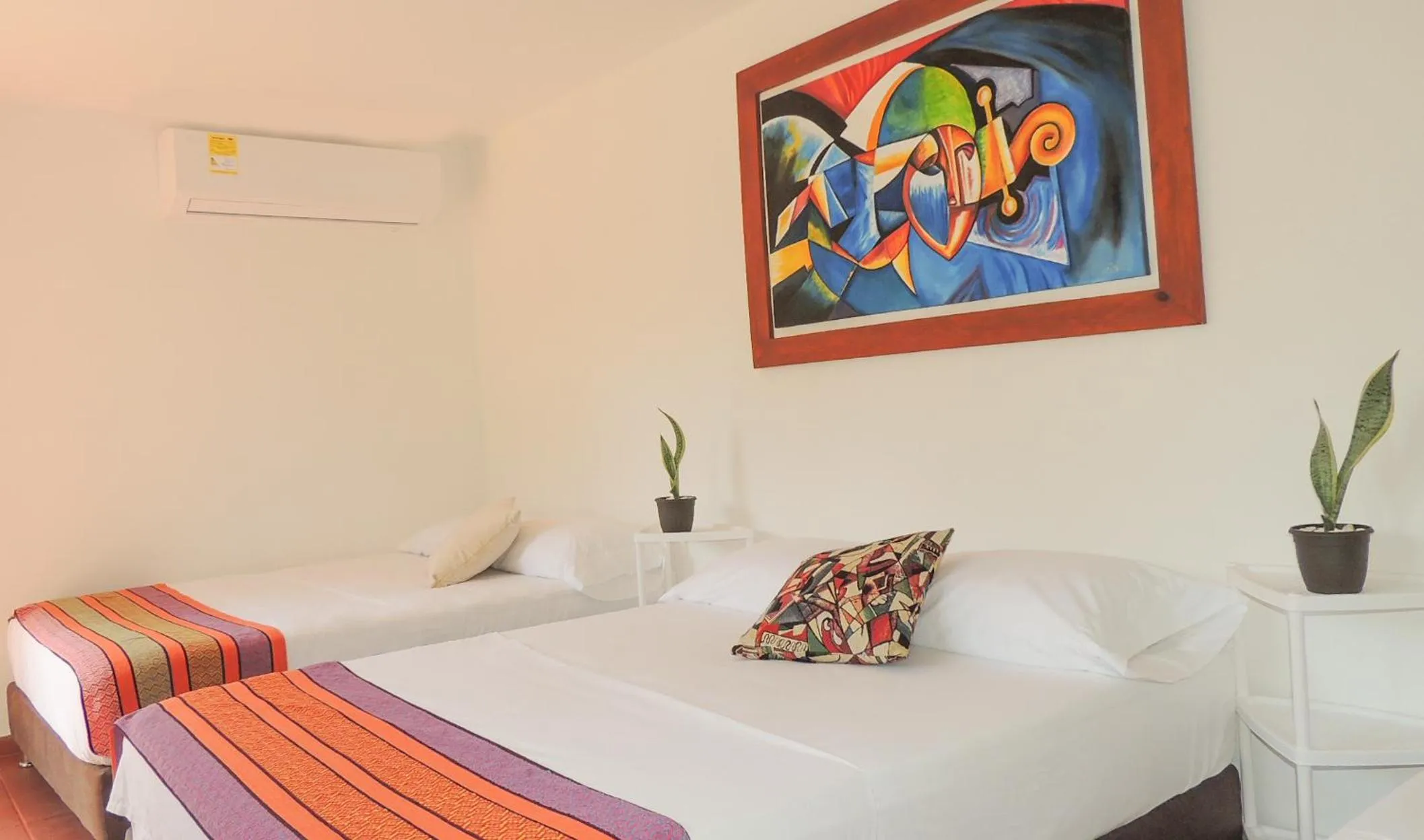 Bed in Portoazul Casa de Playa