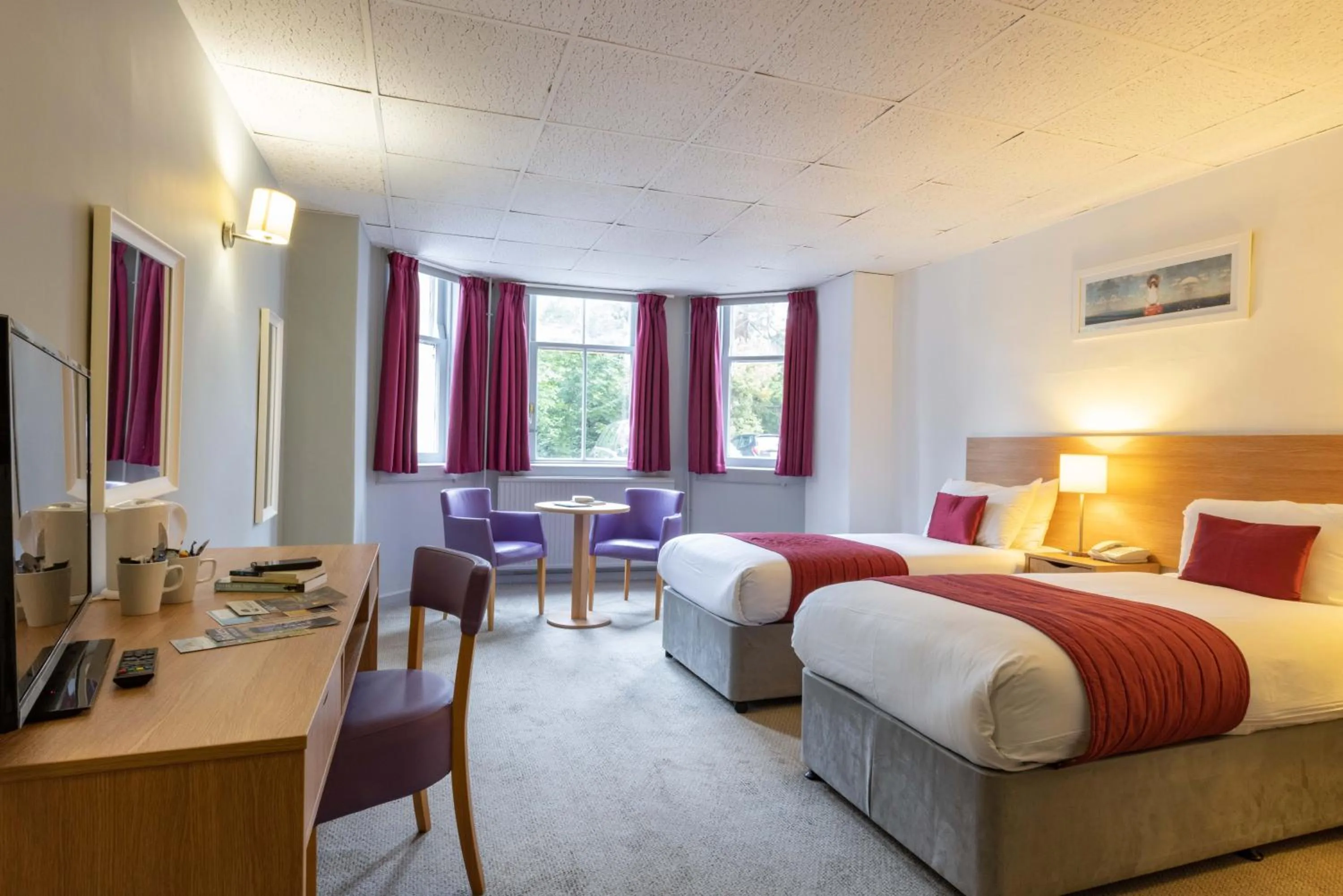 Photo of the whole room in The Waverley Castle Hotel