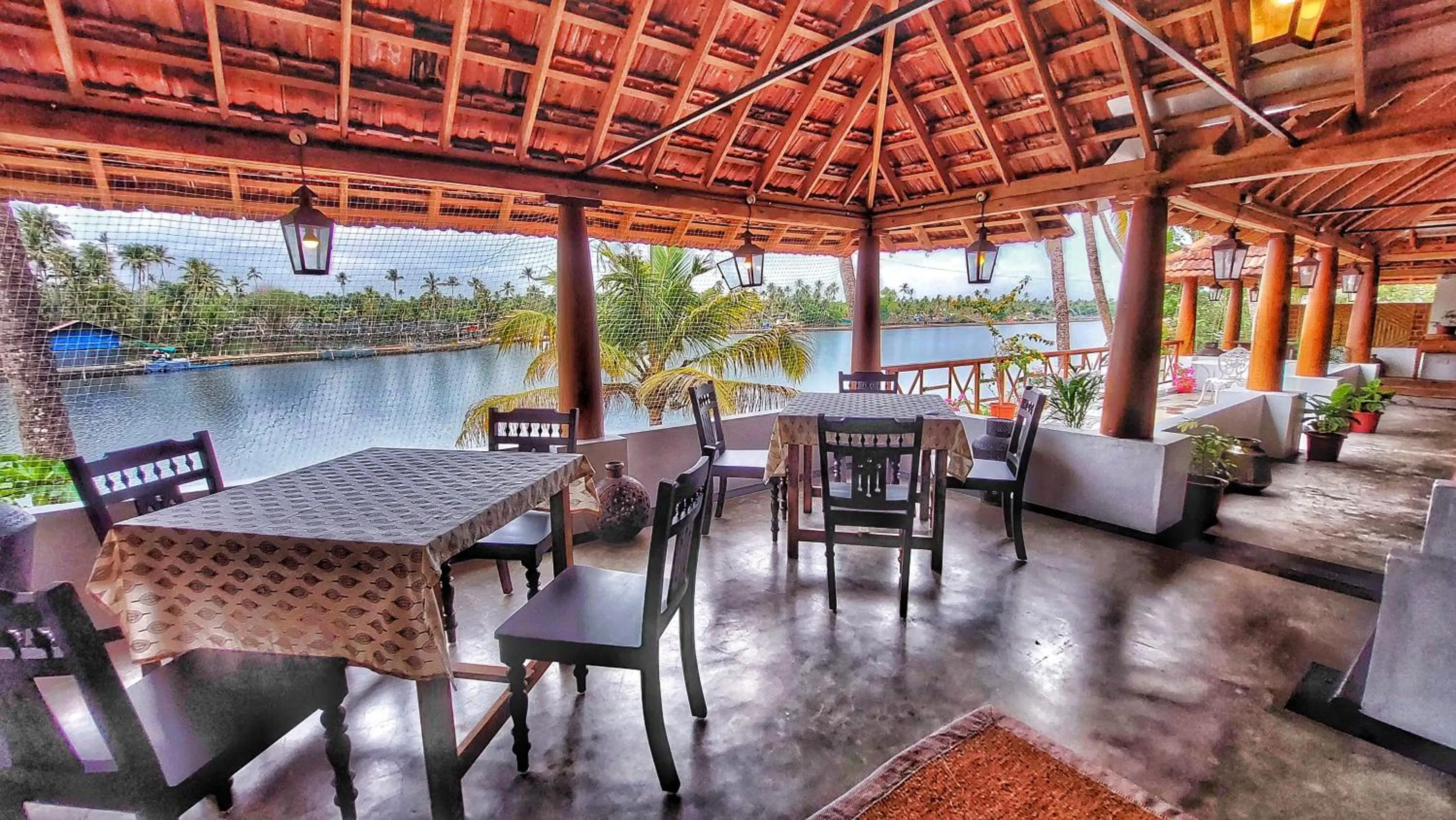Dining area in Vala House