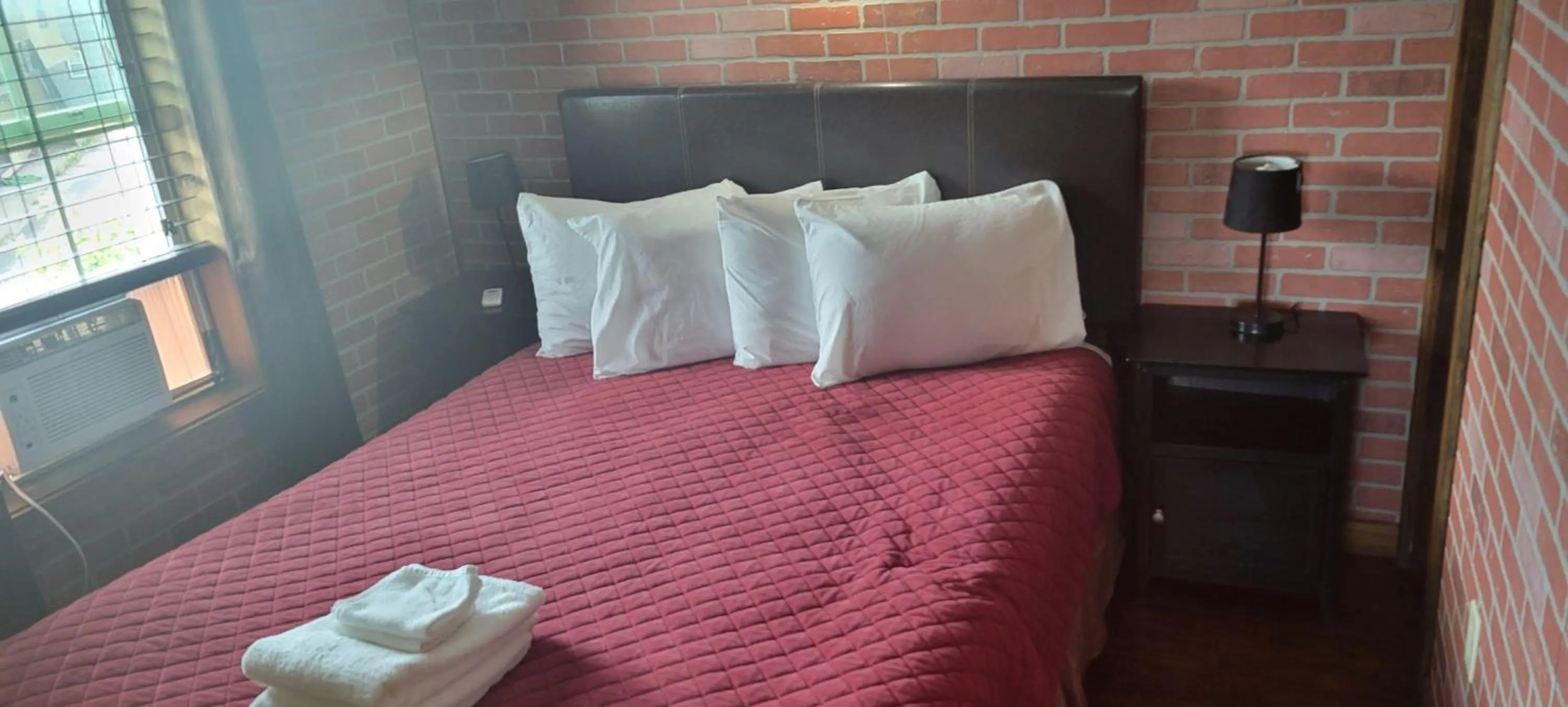 Bed in Downhill Lodge Condominium