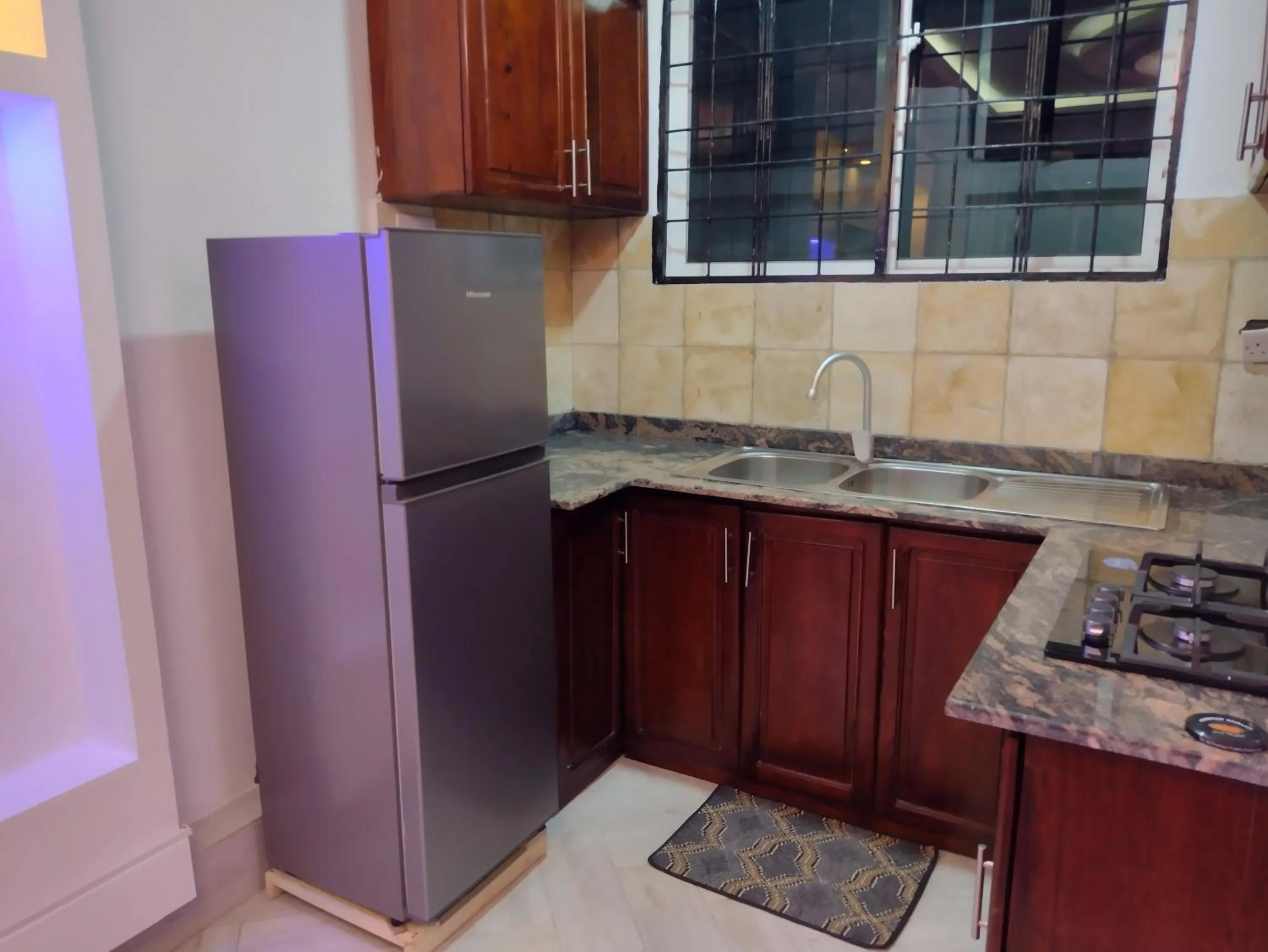 Kitchen or kitchenette in Mkamiti Villa - Airport Hotel with Free Shuttle