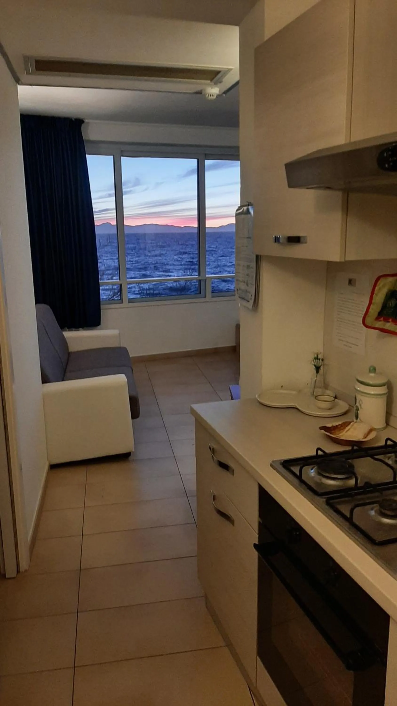 Kitchen or kitchenette in Appartamenti - Villa Mare