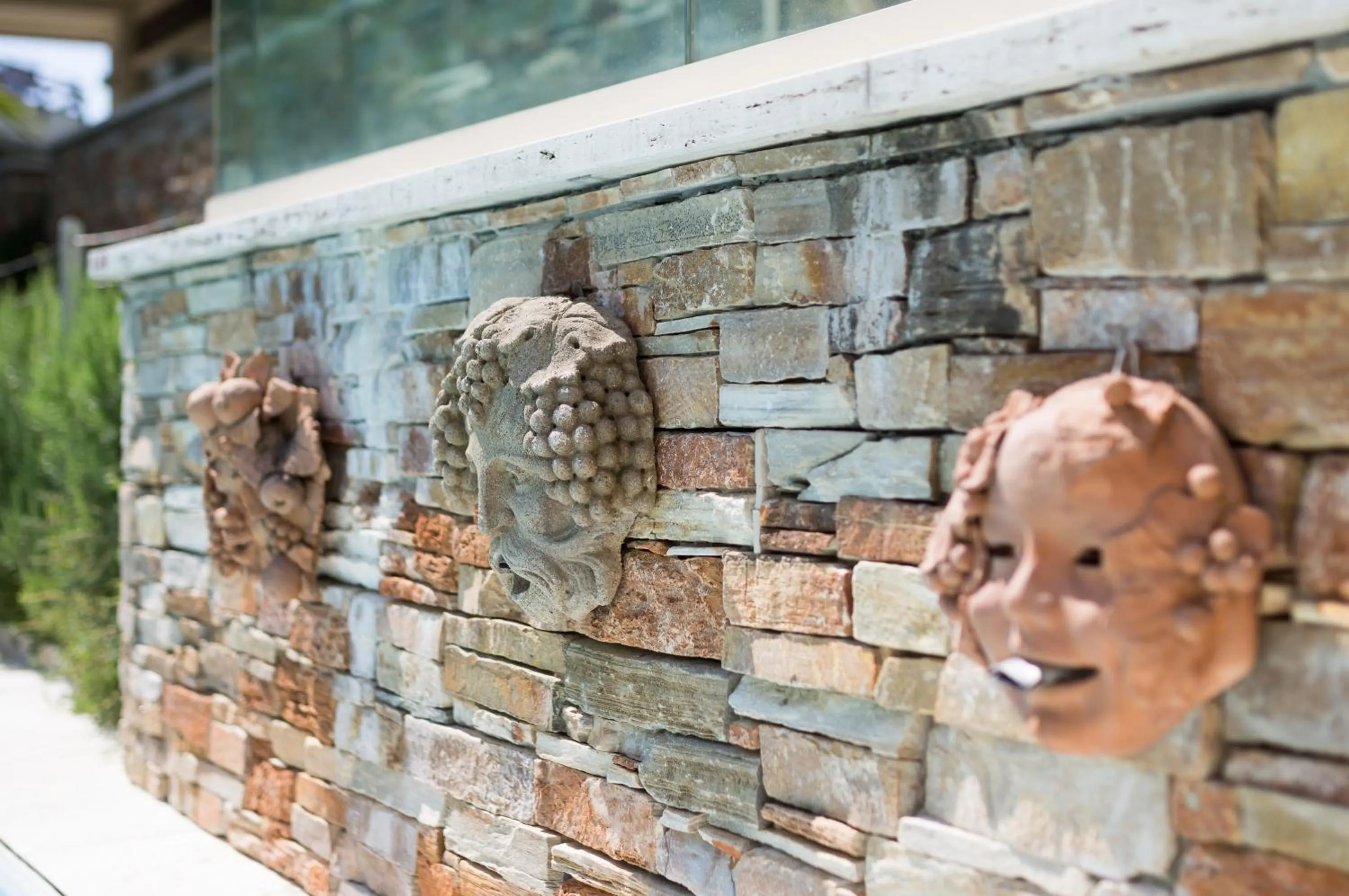 Decorative detail in Hotel Bacco