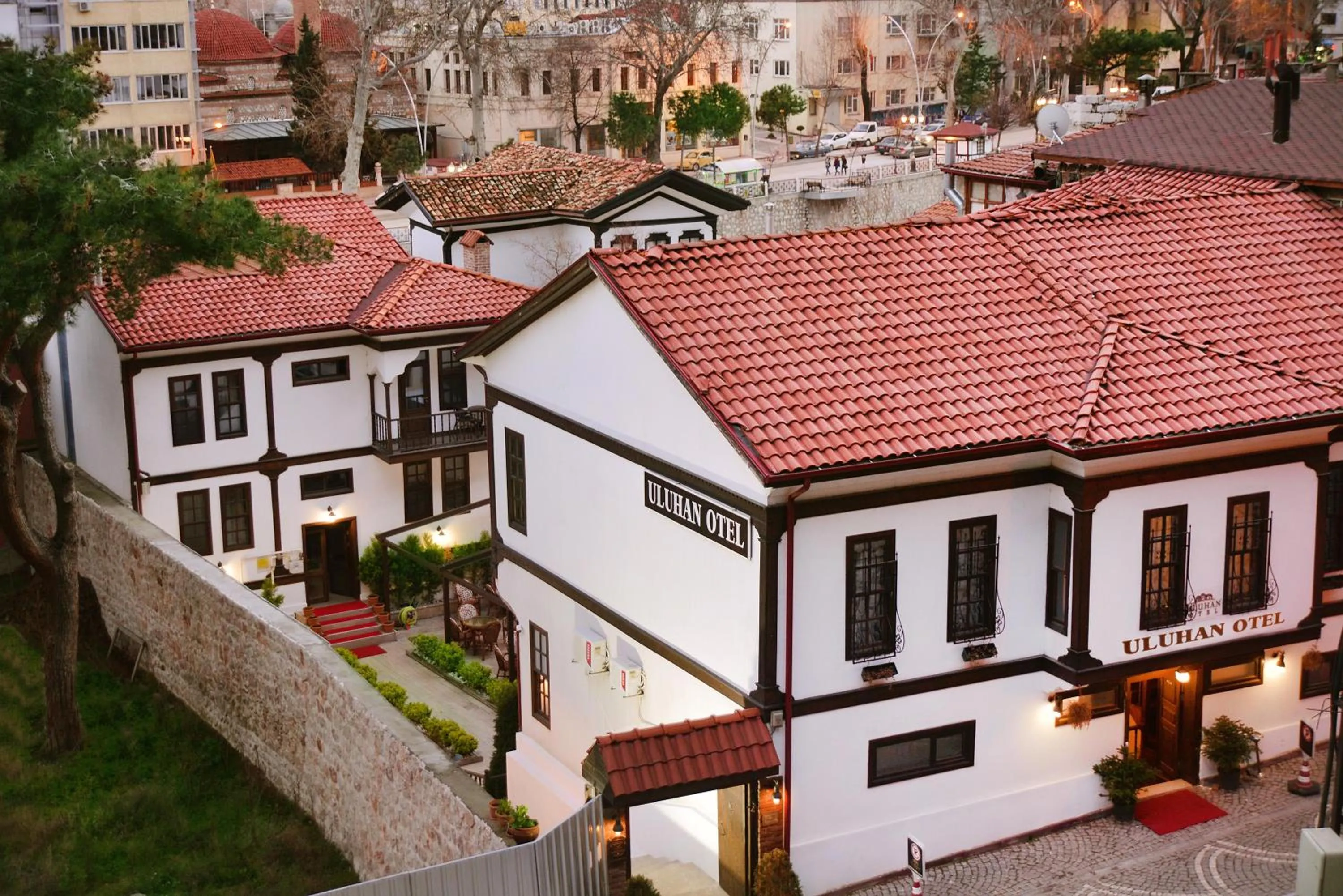 Bird's eye view in Uluhan Hotel