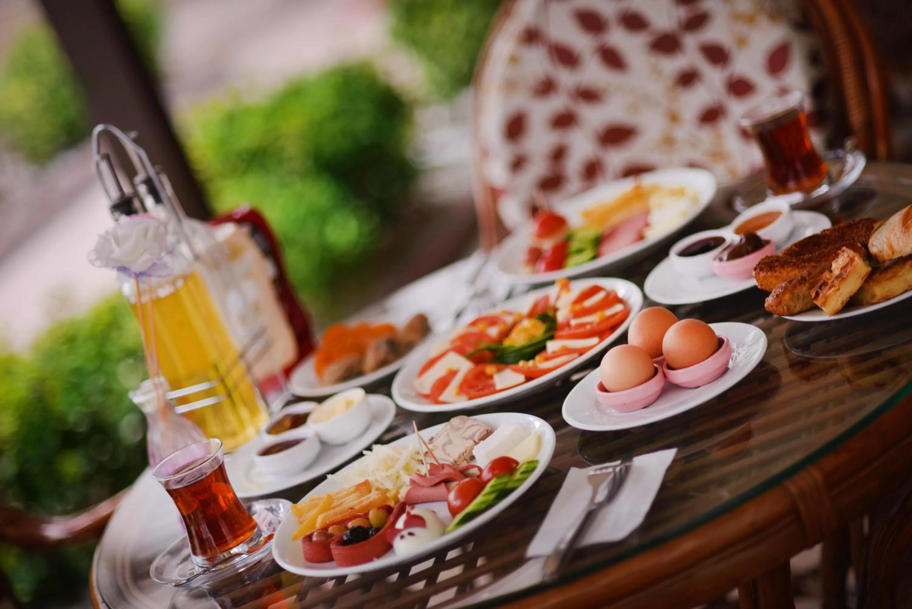 Buffet breakfast in Uluhan Hotel