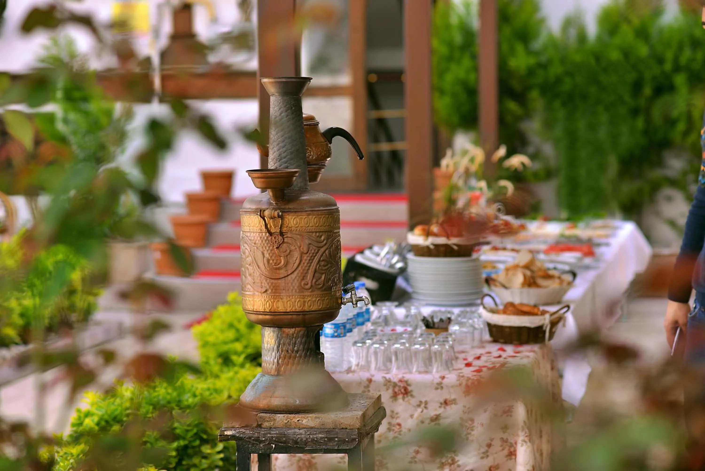 Buffet breakfast in Uluhan Hotel