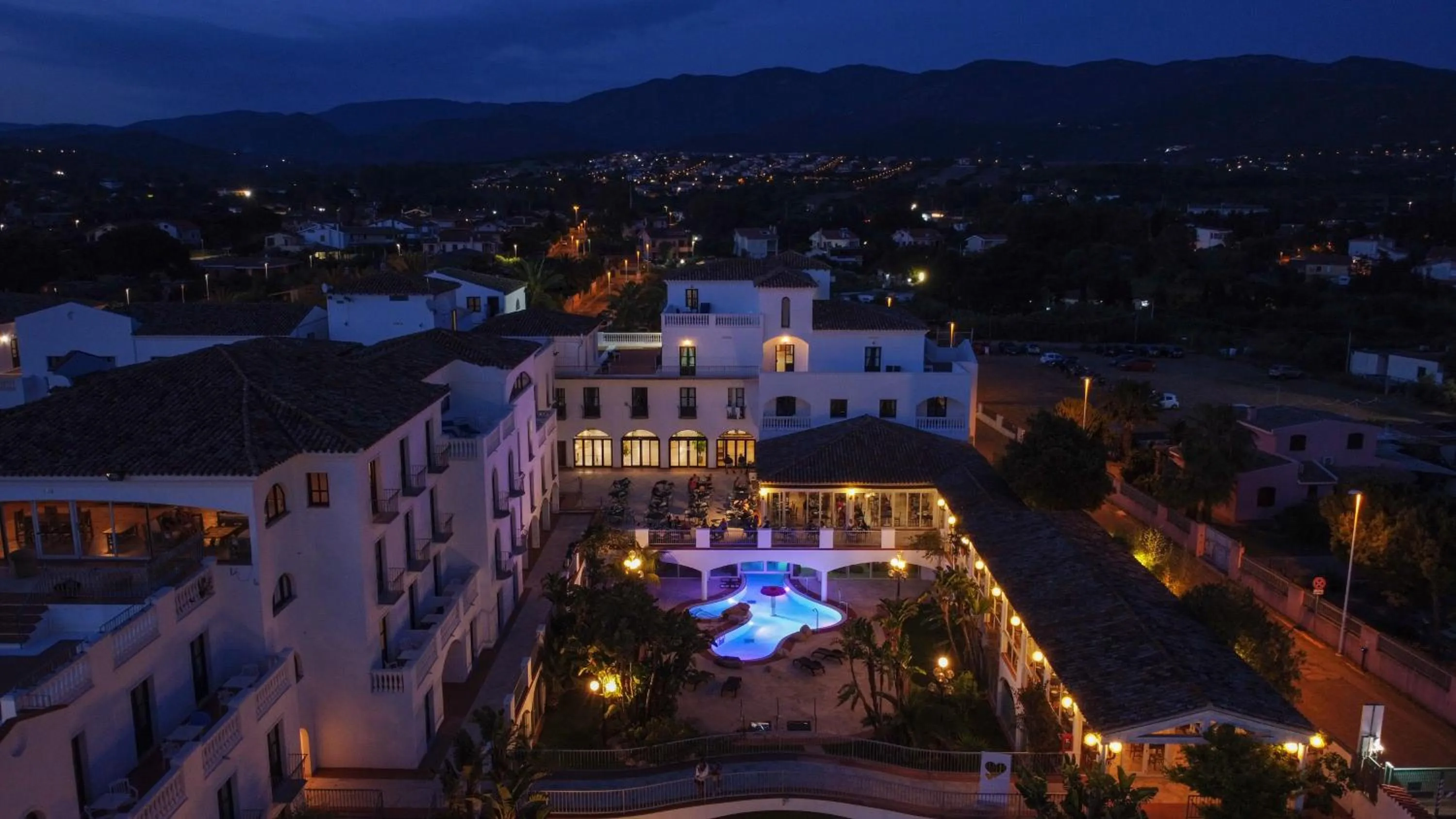 Bird's eye view in Phi Hotel Sighientu