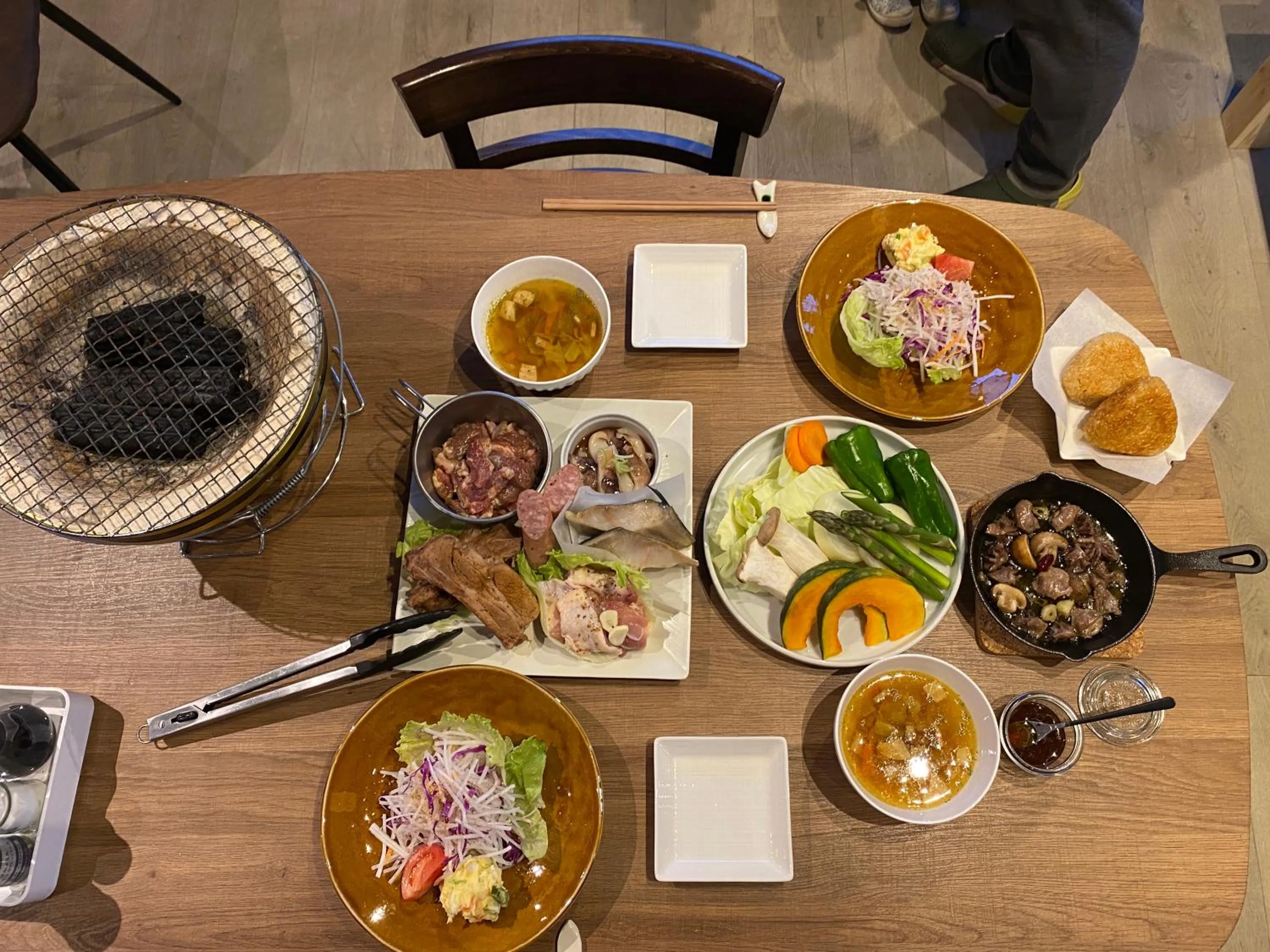 Dinner in RONENAI BASE