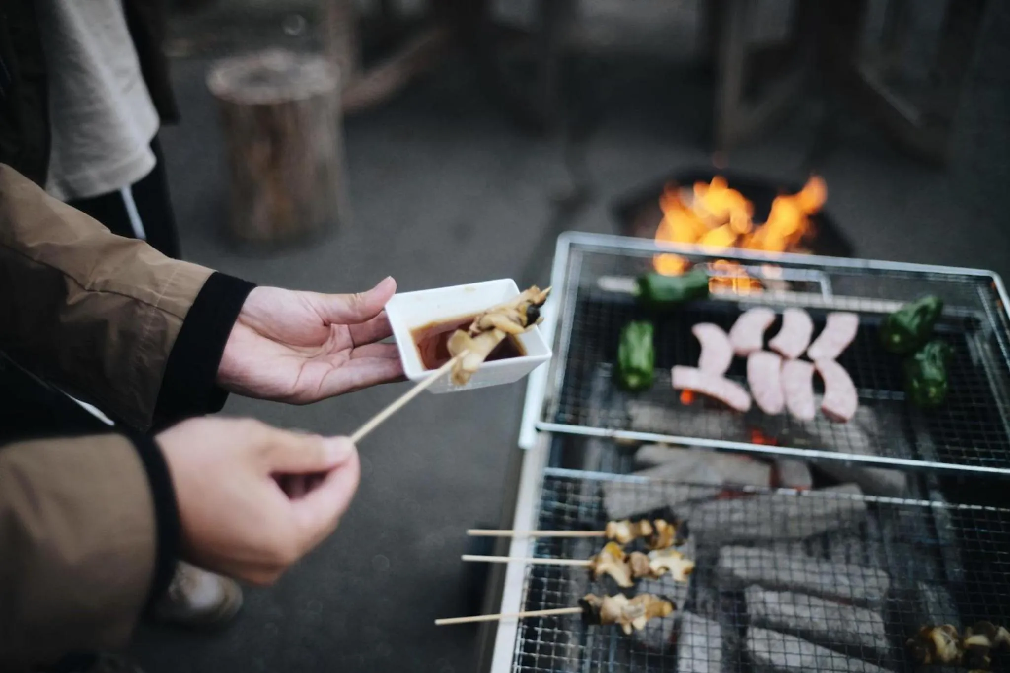 Dinner in RONENAI BASE